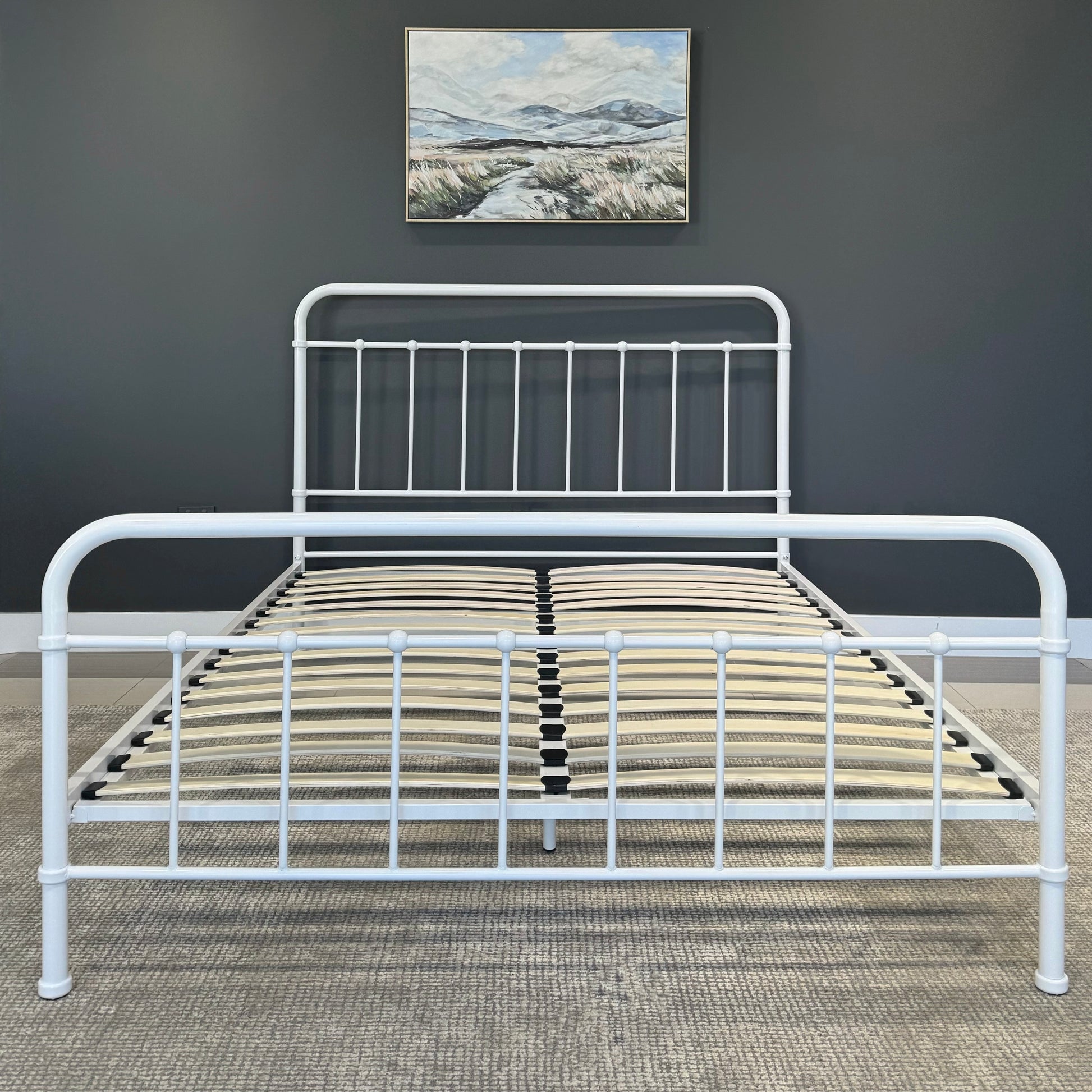 Emerald Bed - White