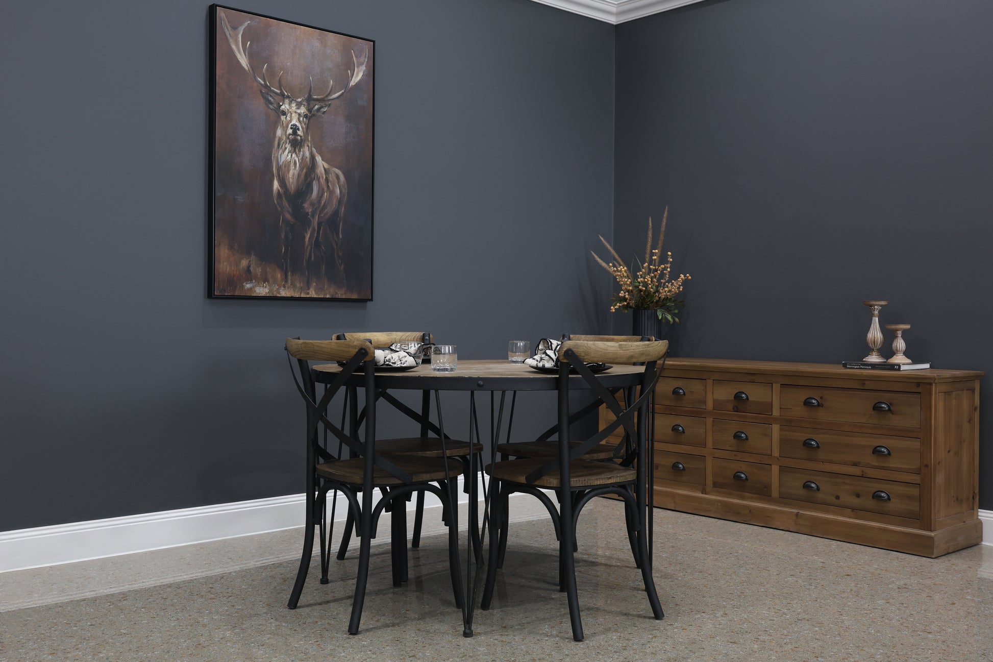 Warby Round Dining Table