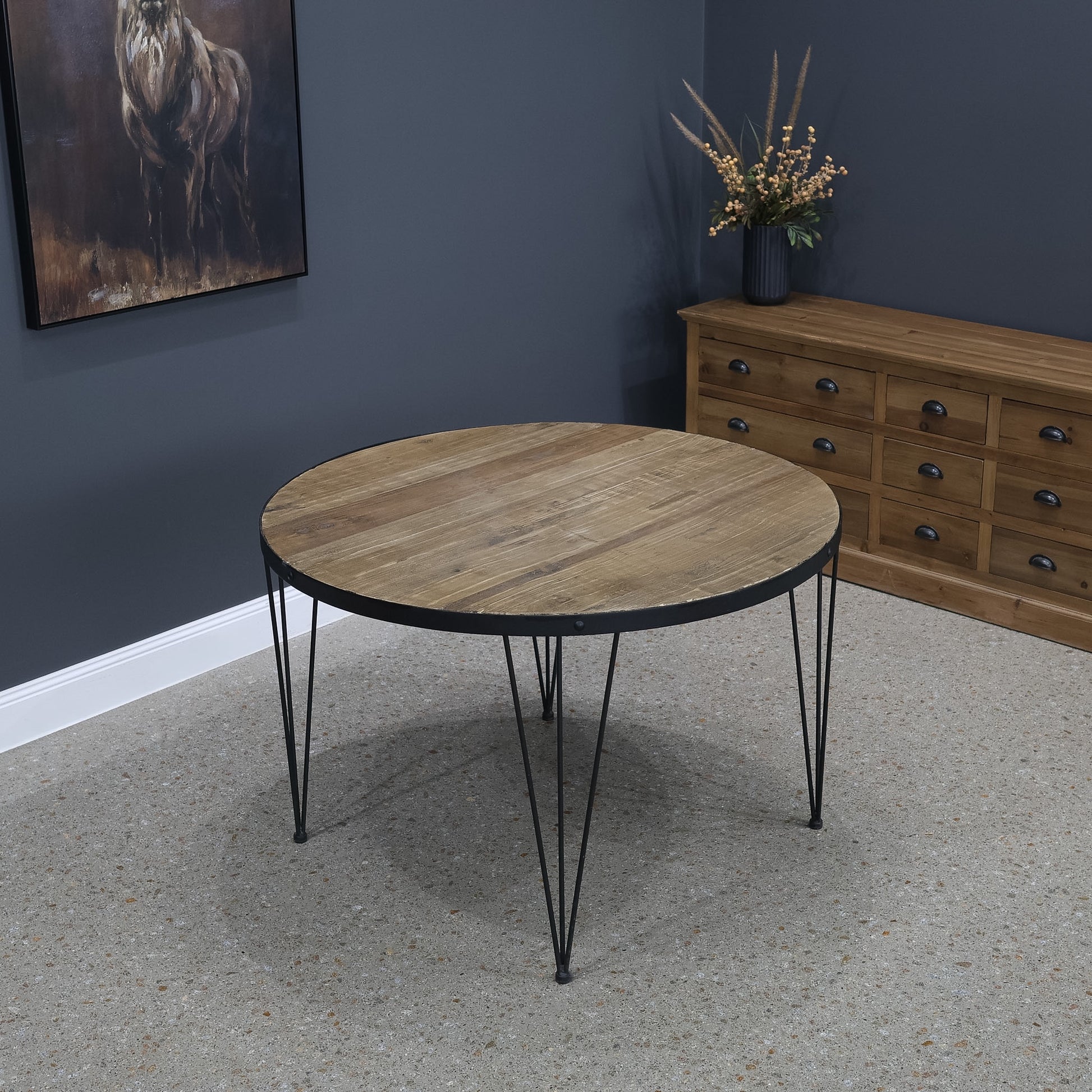 Warby Round Dining Table