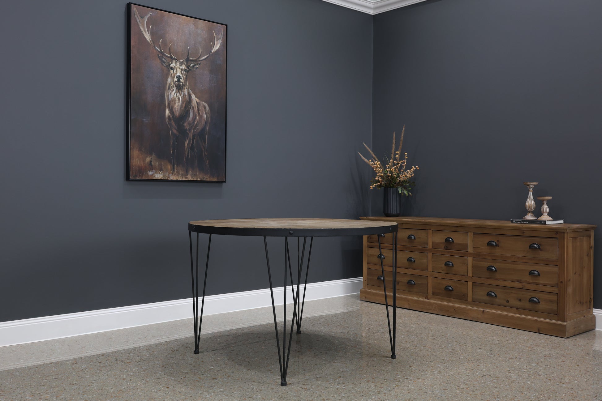 Warby Round Dining Table