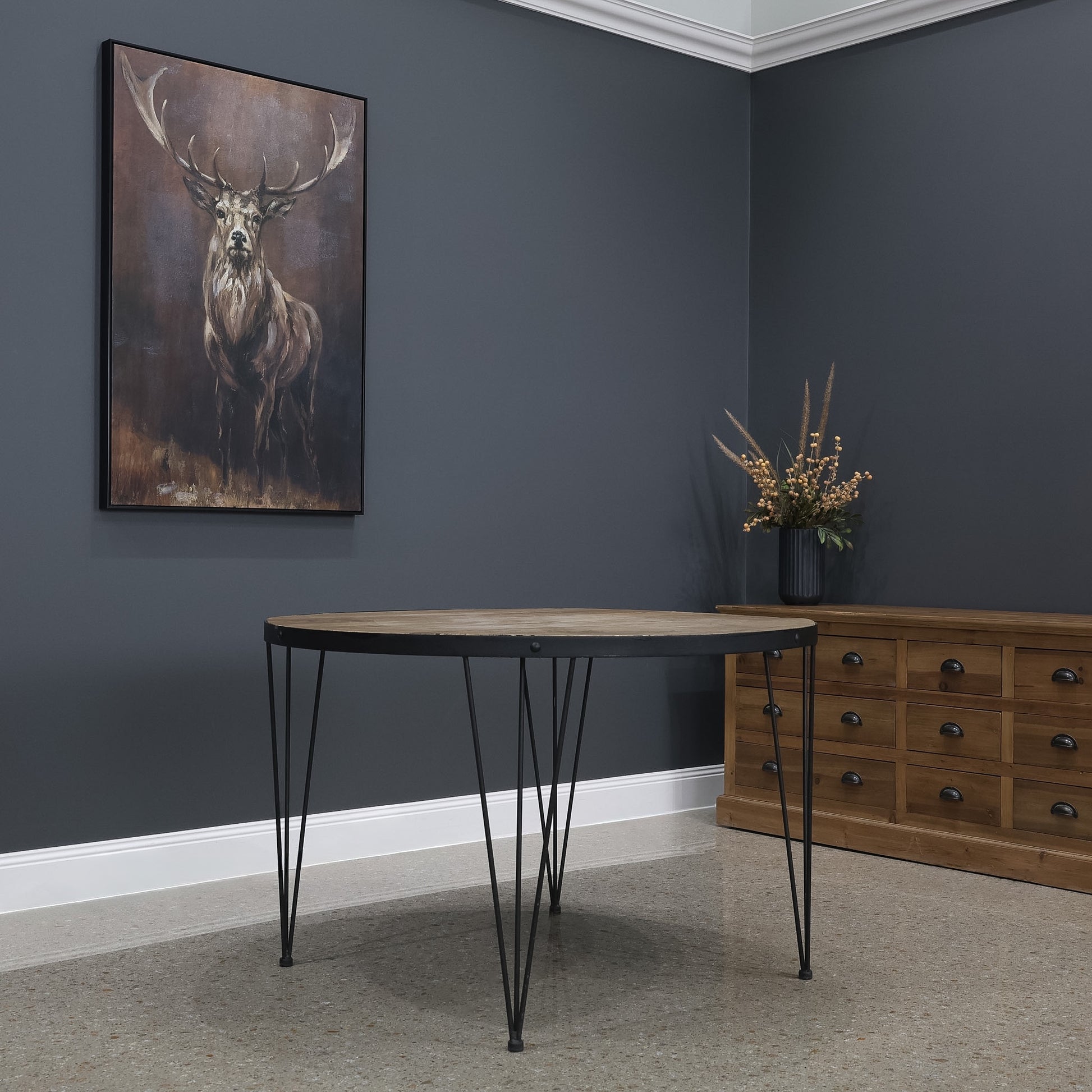 Warby Round Dining Table