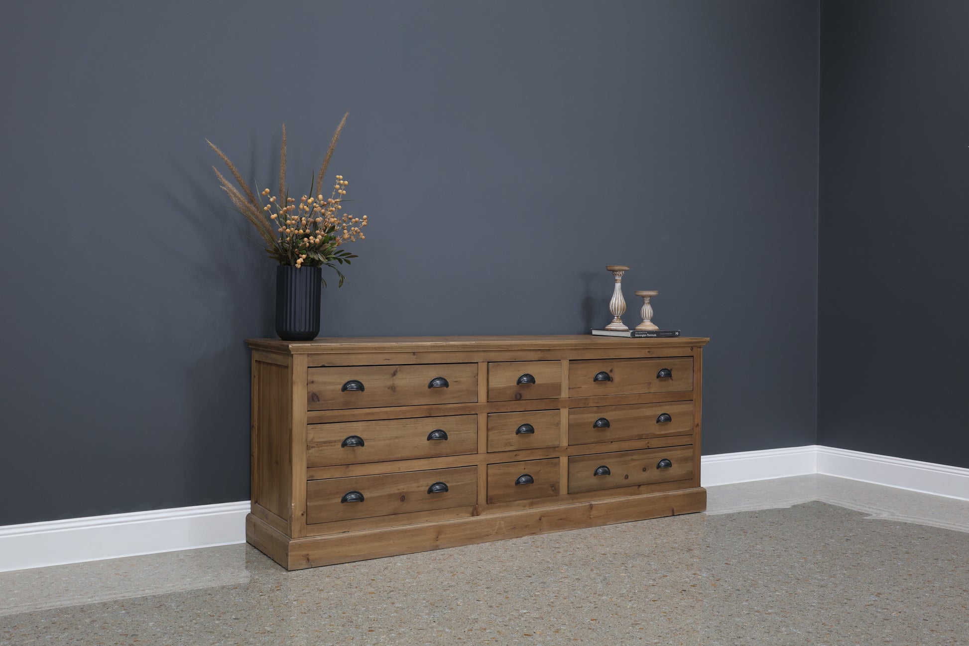 Warby Buffet w/ 9 Drawers