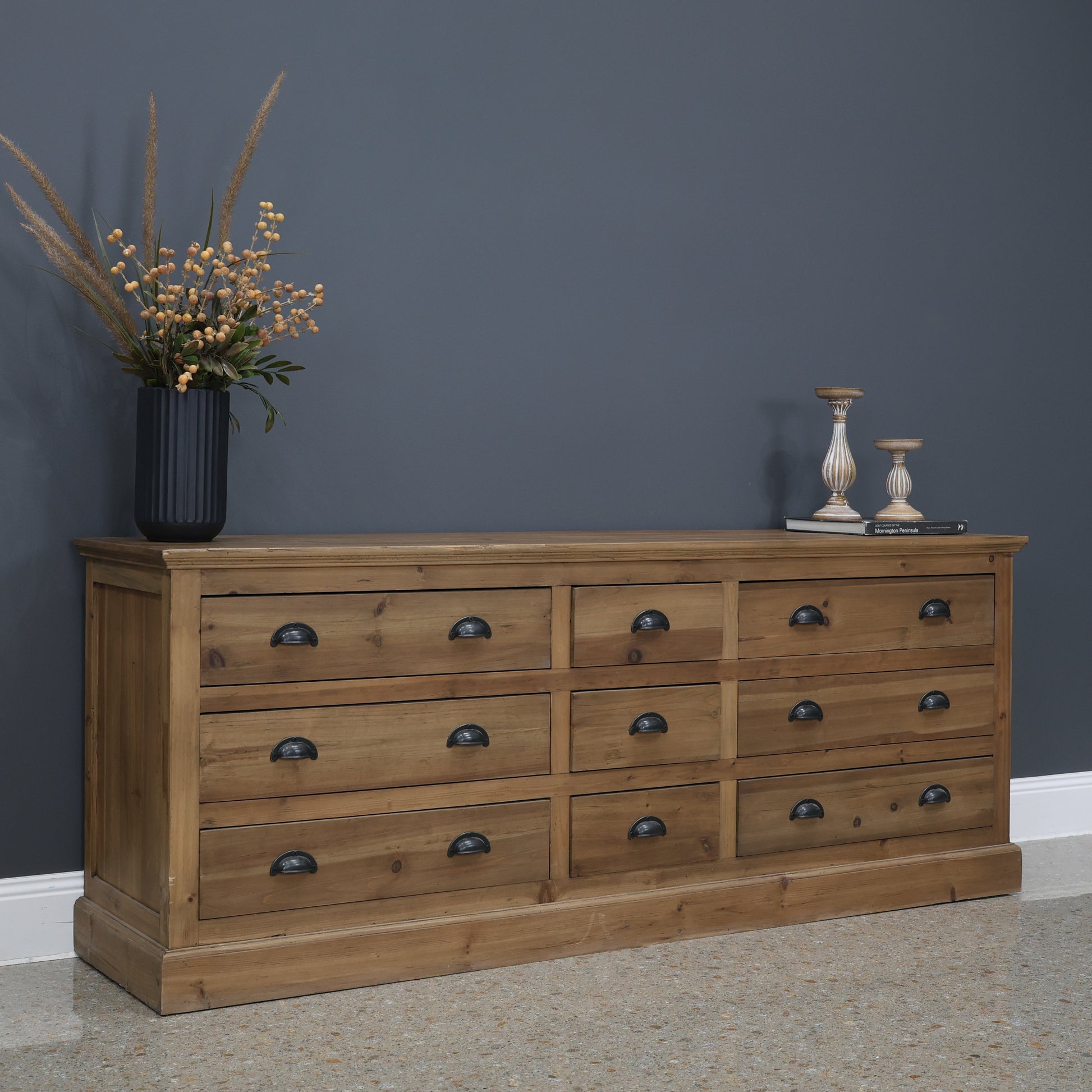 Warby Buffet w/ 9 Drawers