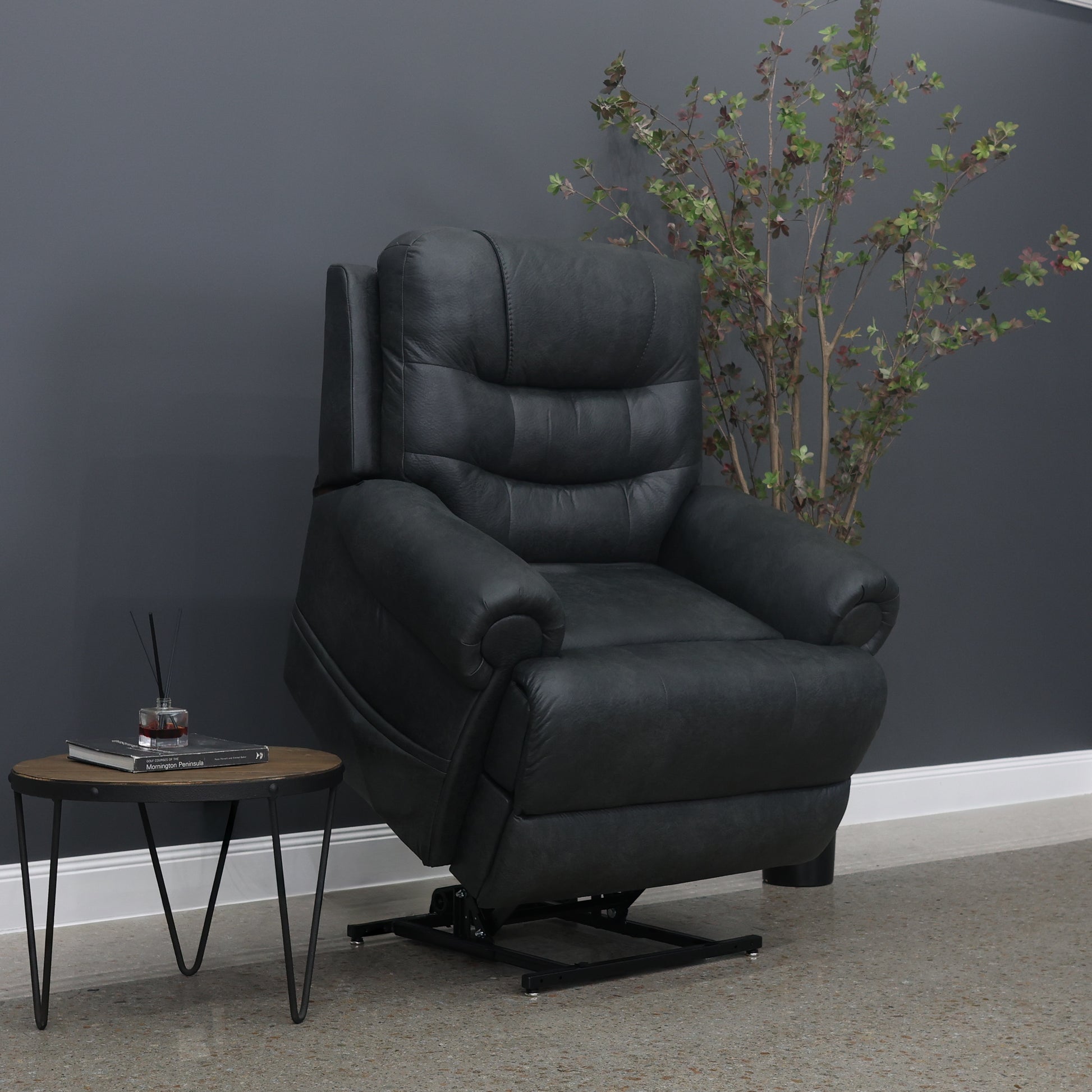 Catherine Power Lift Recliner - Granite