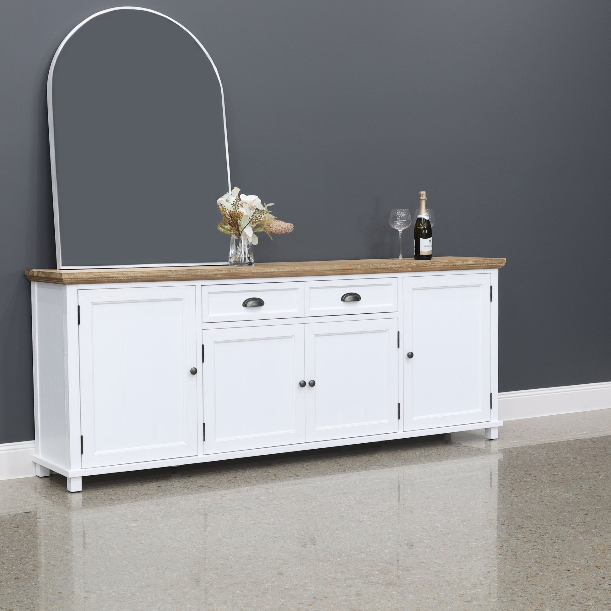 Cottesloe Buffet w/ 4 Doors & 2 Drawers