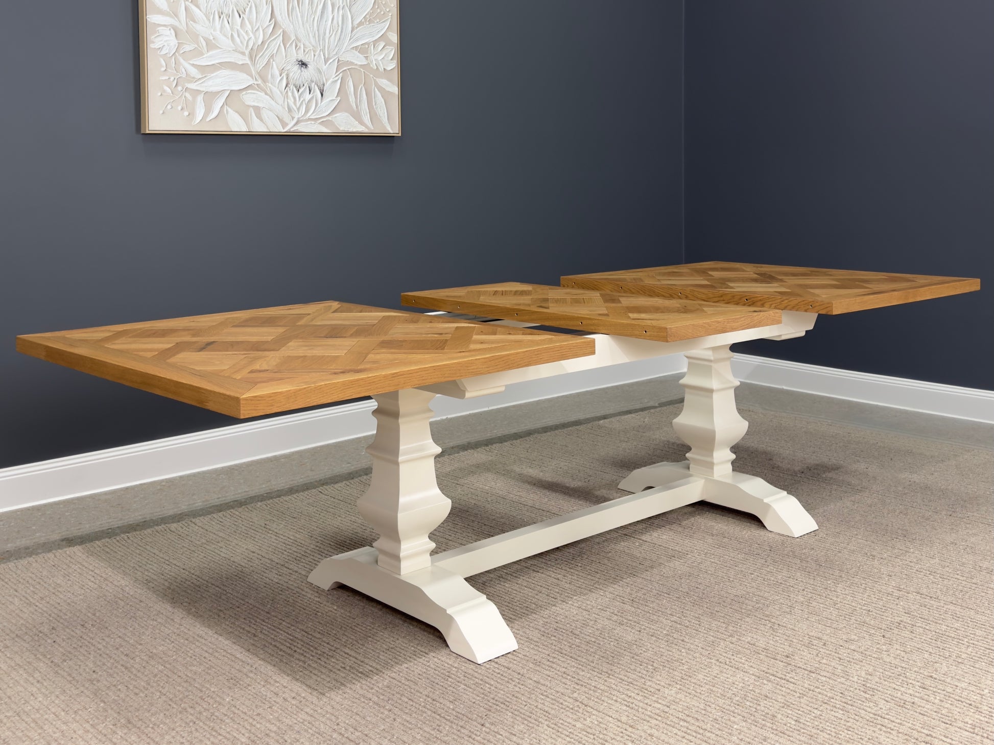 Hampton Extension Dining Table 191 - 241cm L