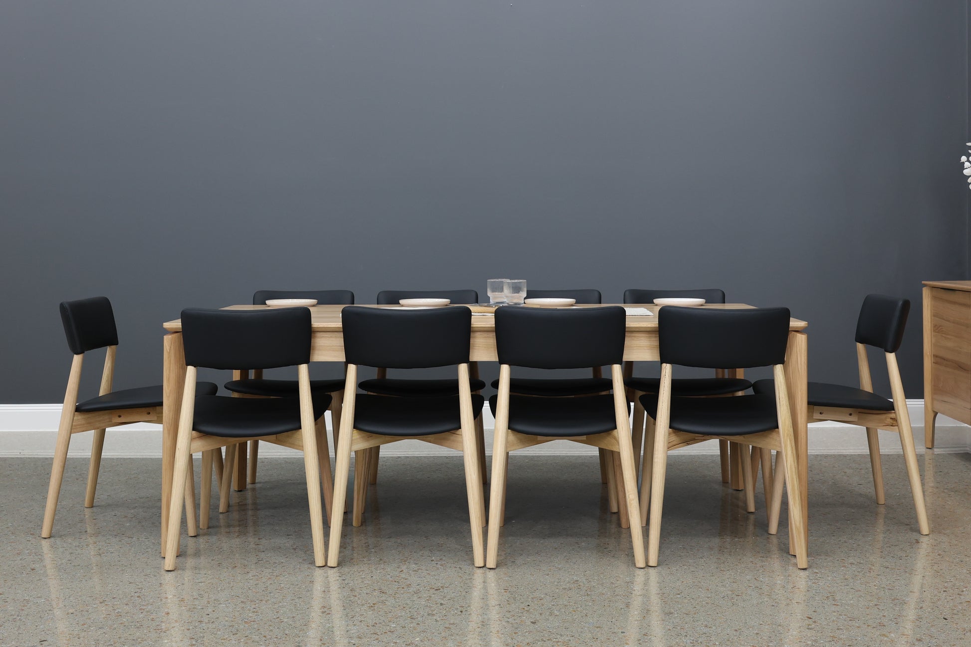 Central Coast Dining Chair -  Black