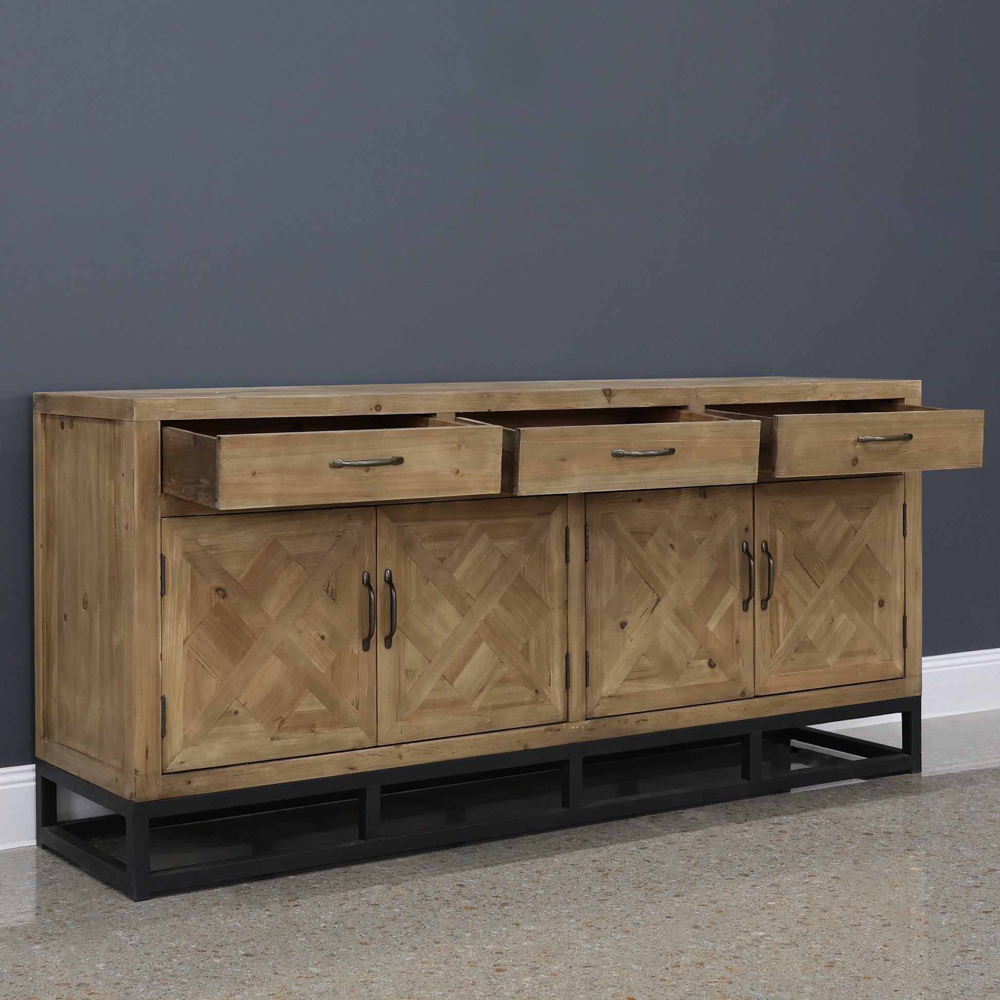 Henry 4 Door Cabinet