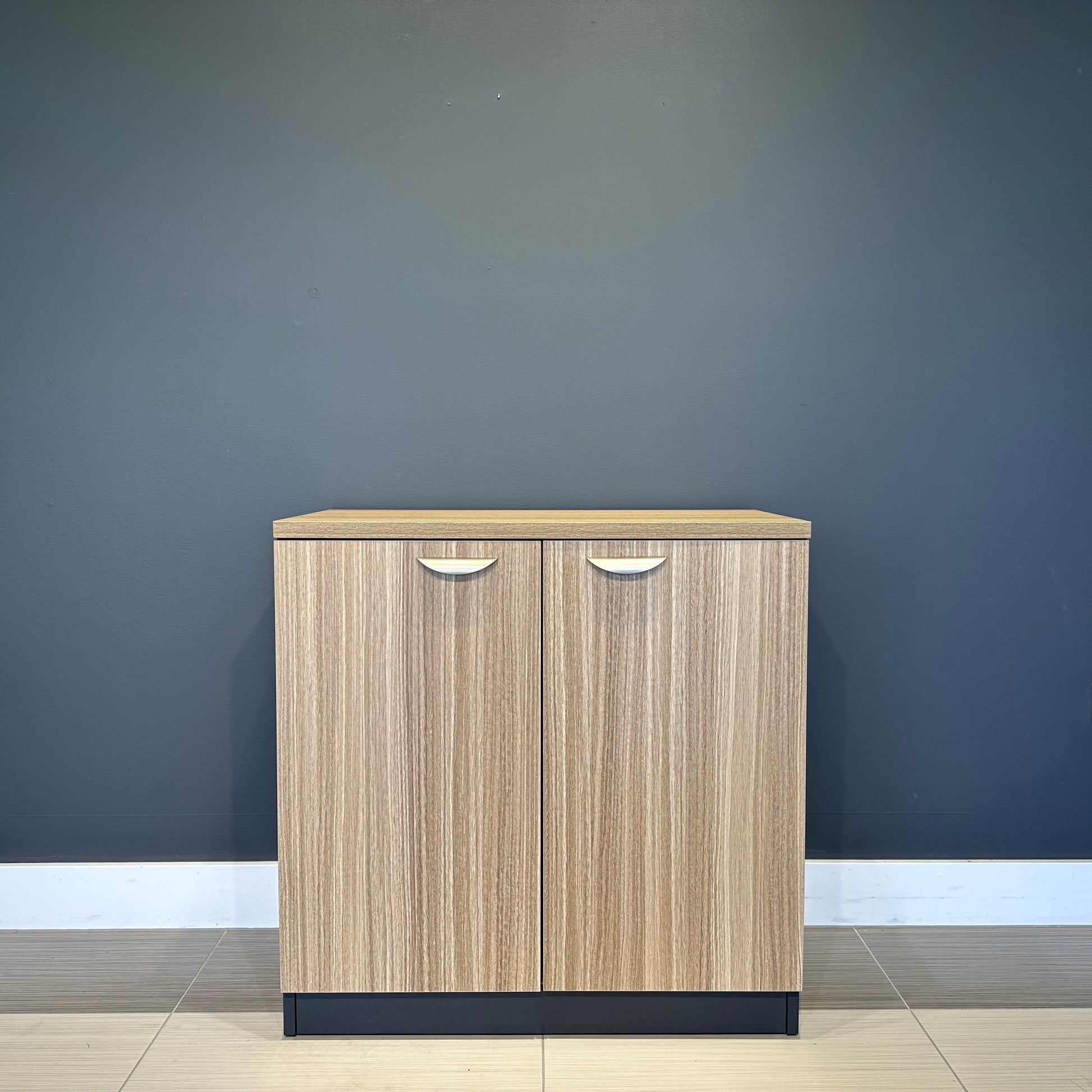 Performance 2 Door Buffet - Natural Oak/ Charcoal
