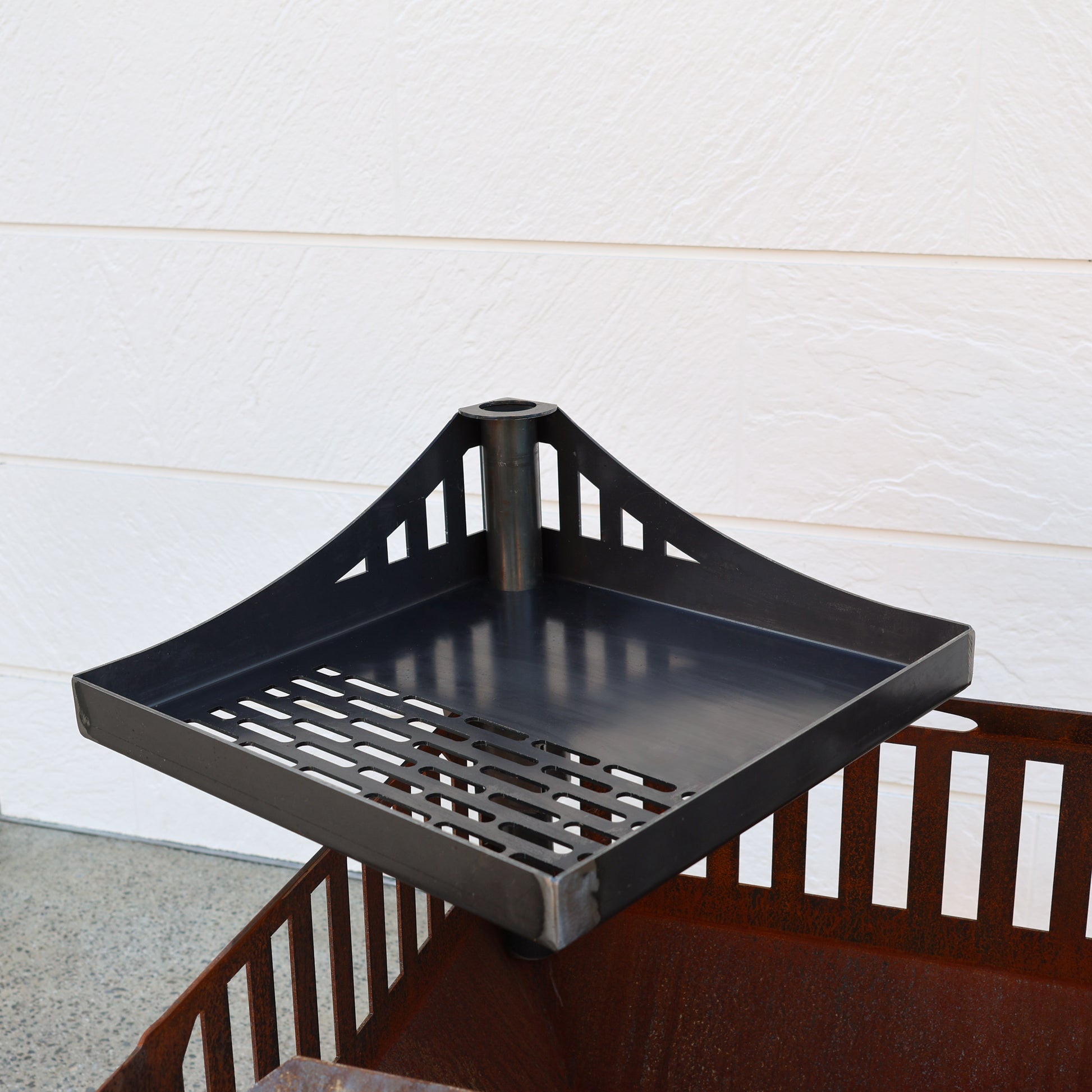 The Backyard Firepit w/ BBQ Plate