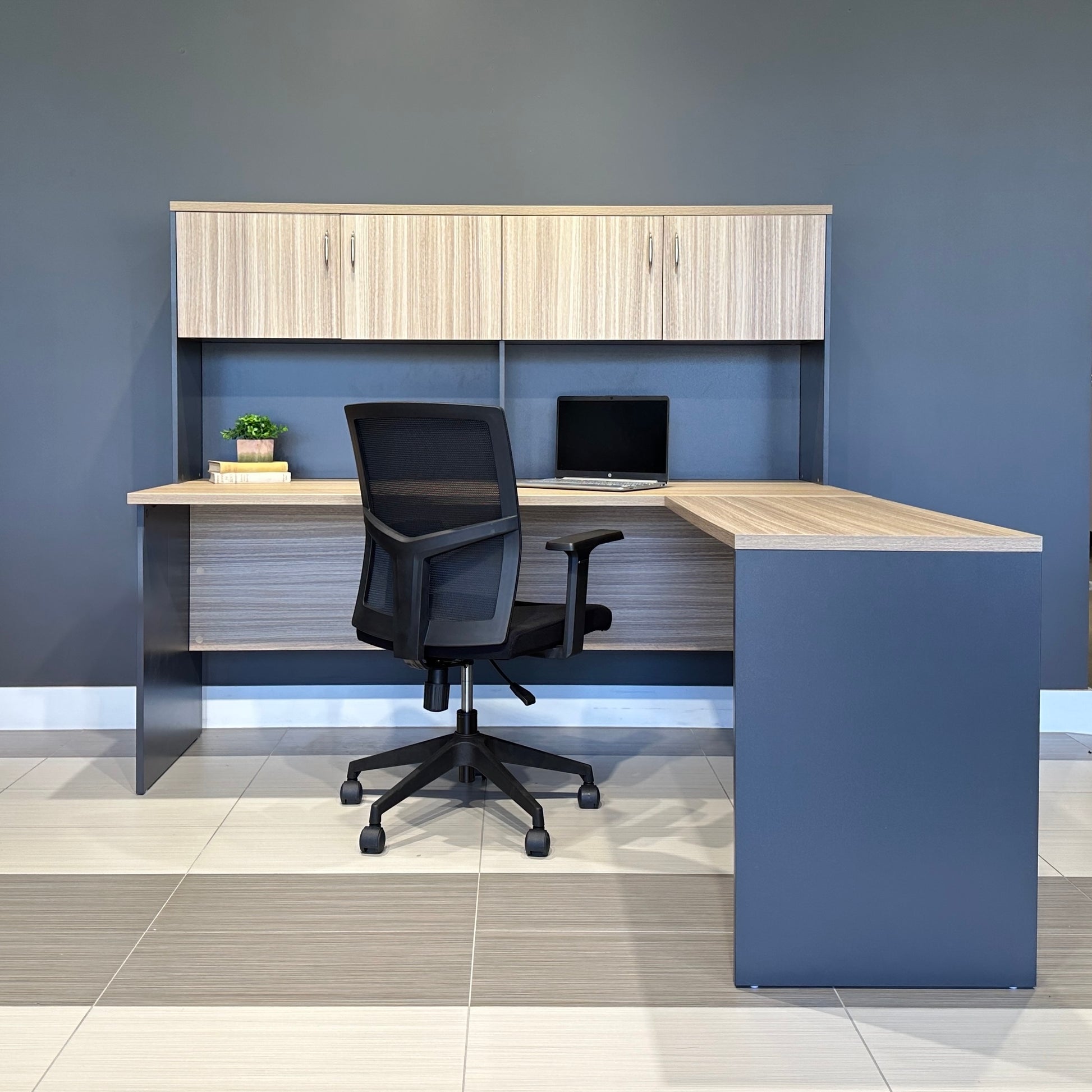 Performance Open Return Right - Natural Oak/ Charcoal