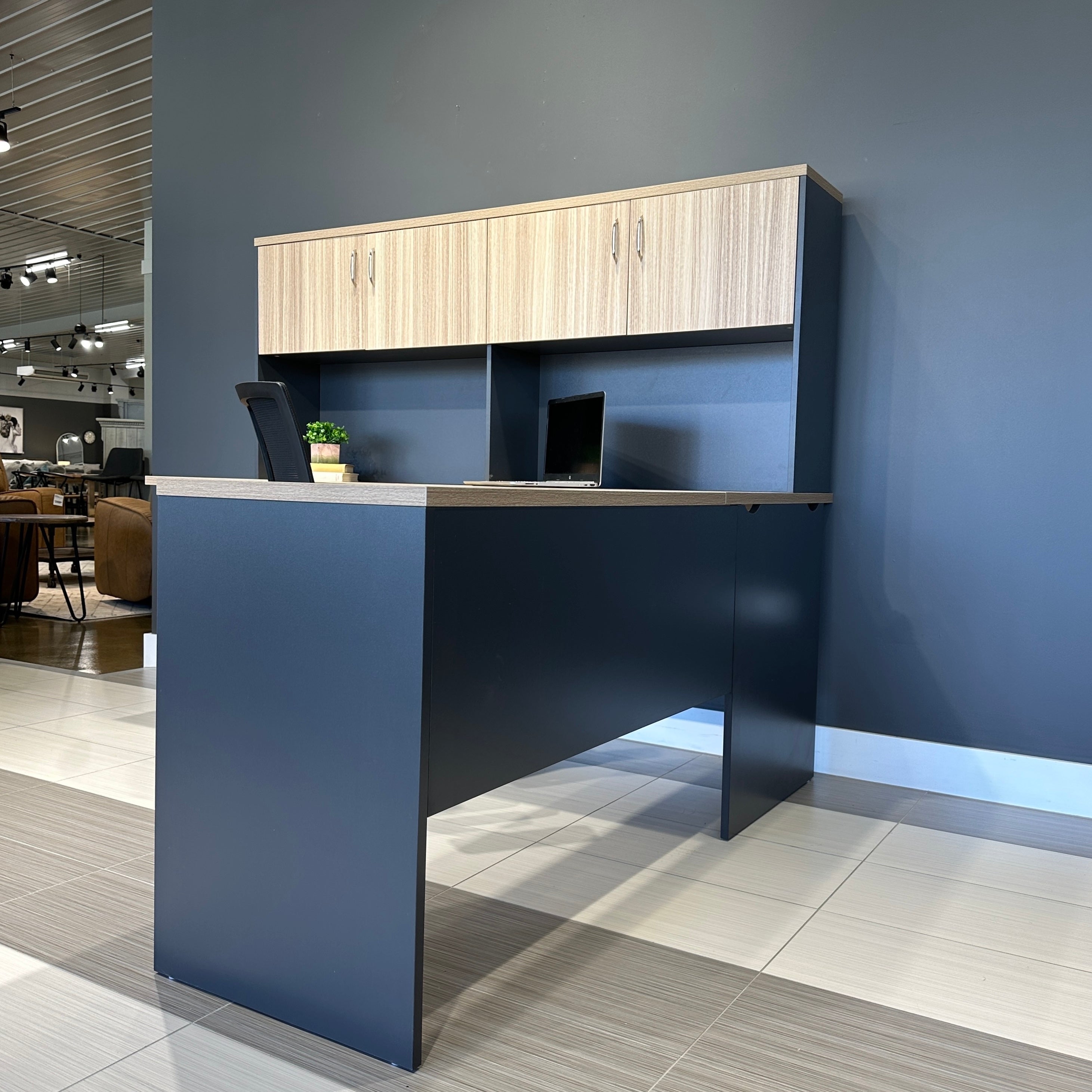 Performance Open Return Right - Natural Oak/ Charcoal