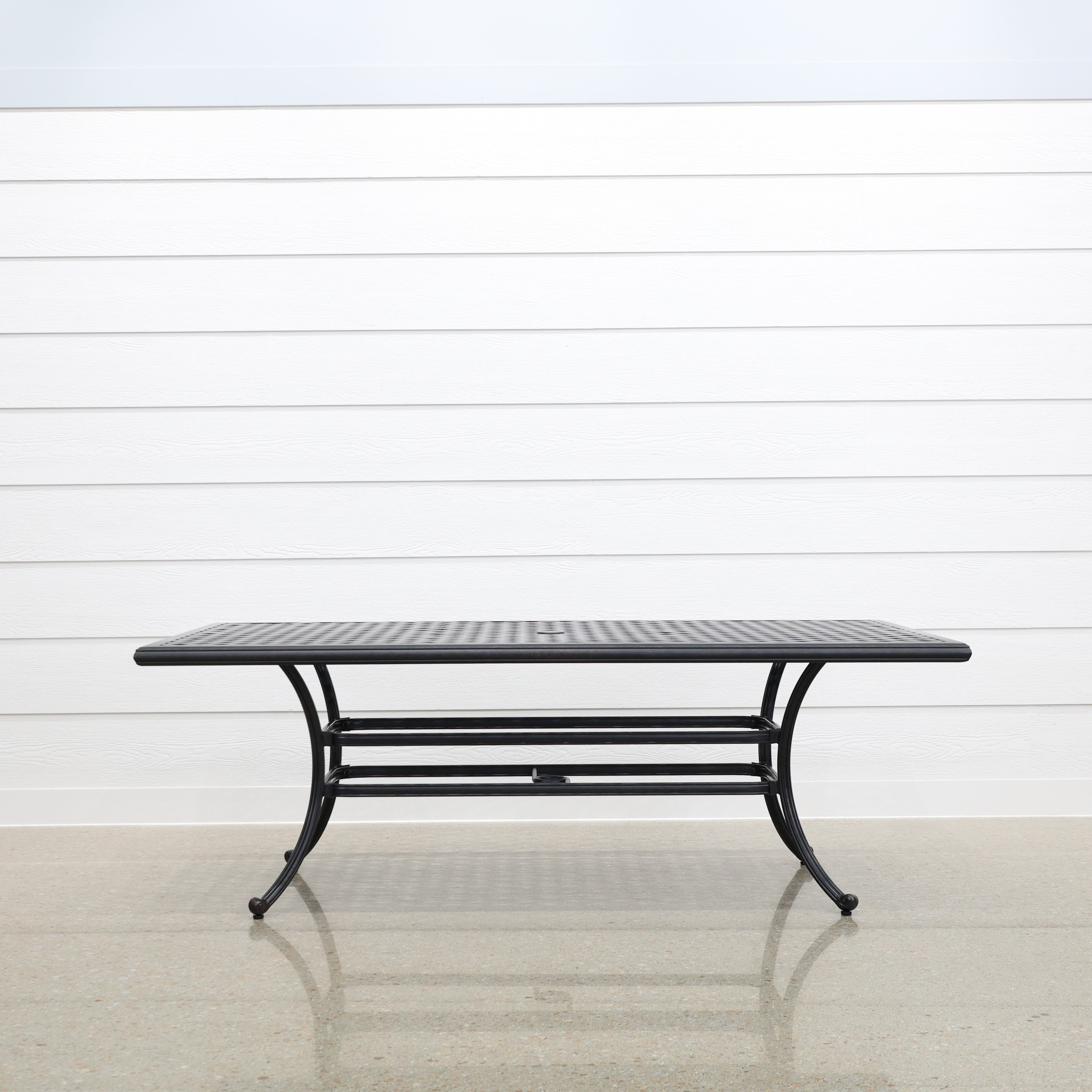 New Portarlington Dining Table - Bronze Frame