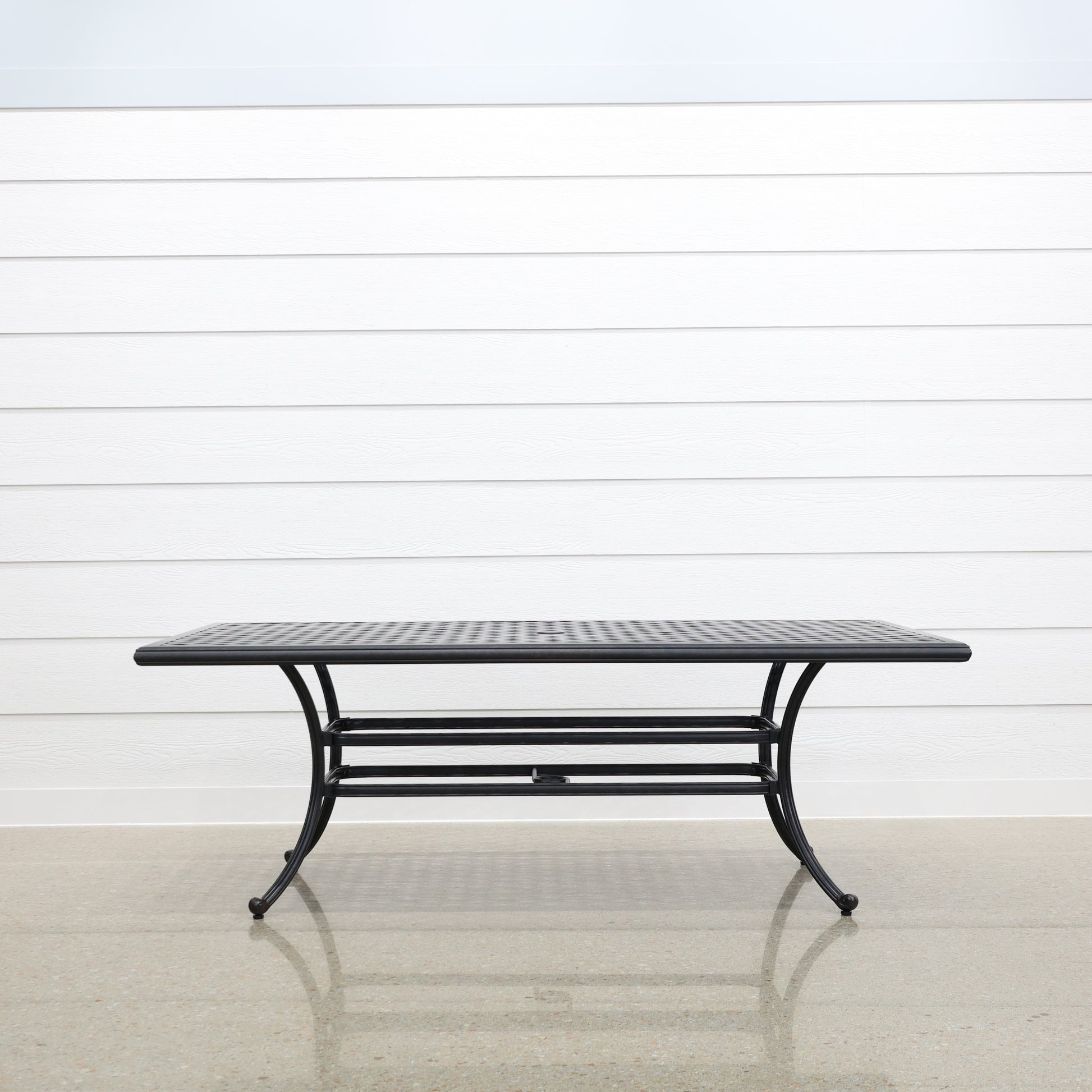 New Portarlington Dining Table - Bronze Frame
