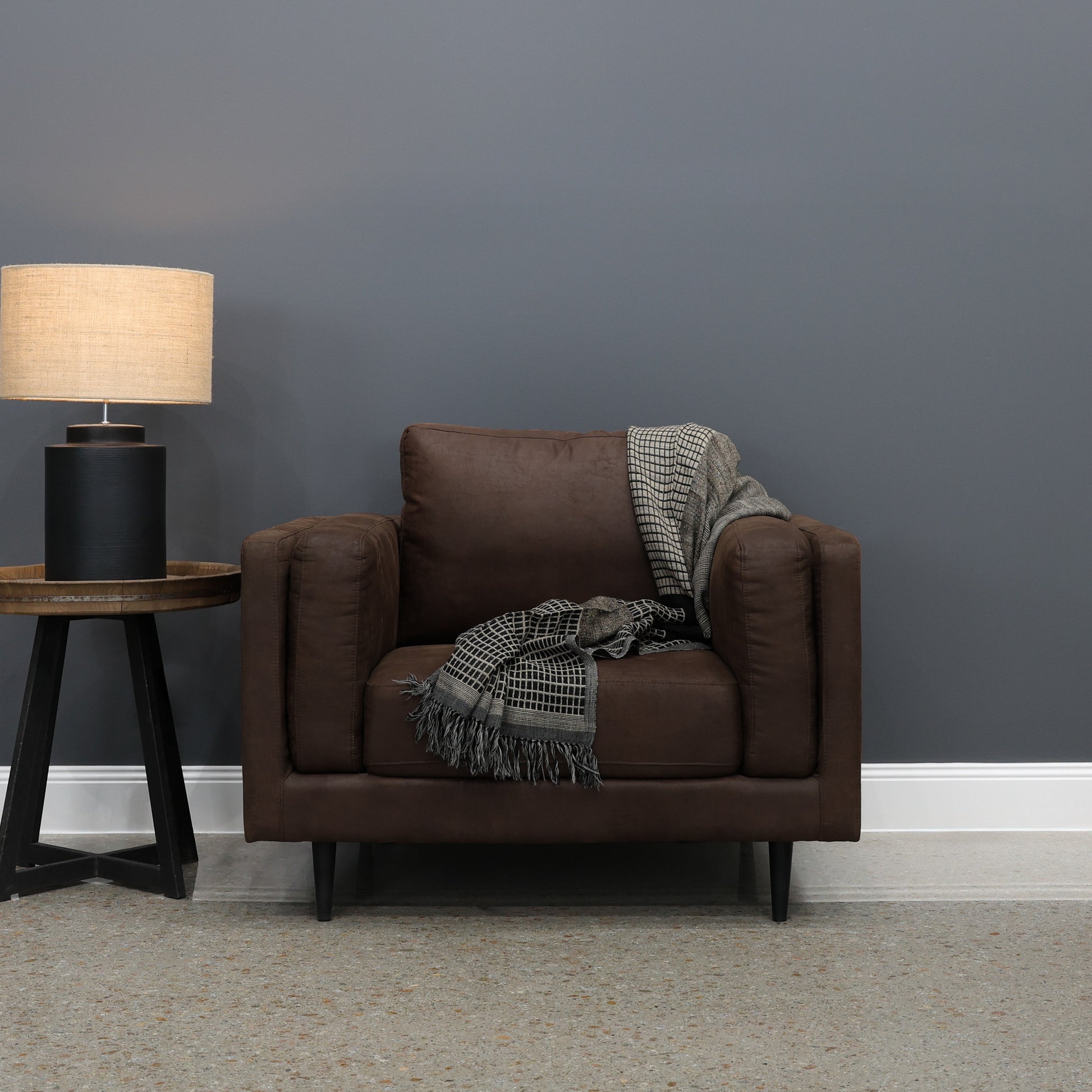 Canberra Armchair - Highland Chestnut