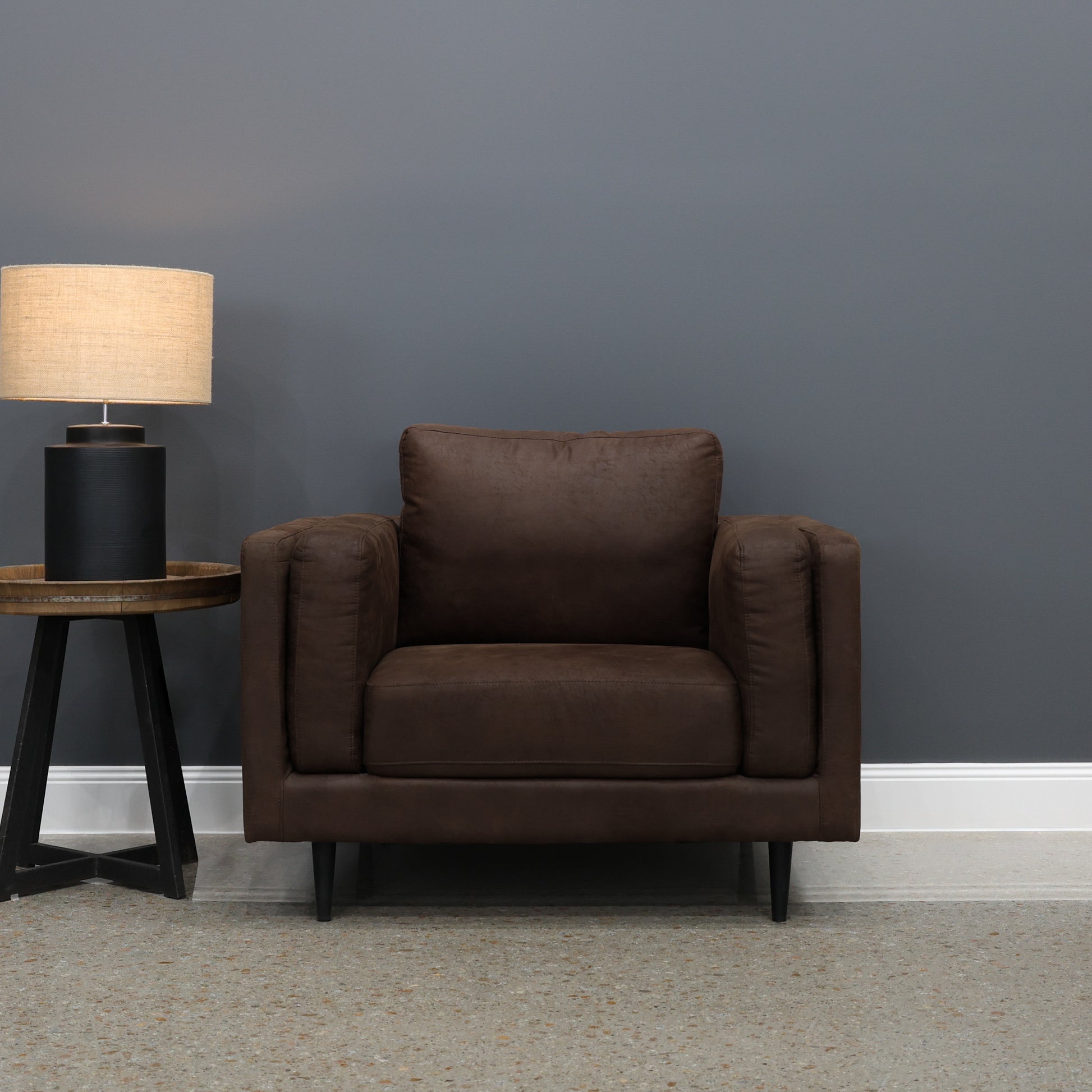 Canberra Armchair - Highland Chestnut