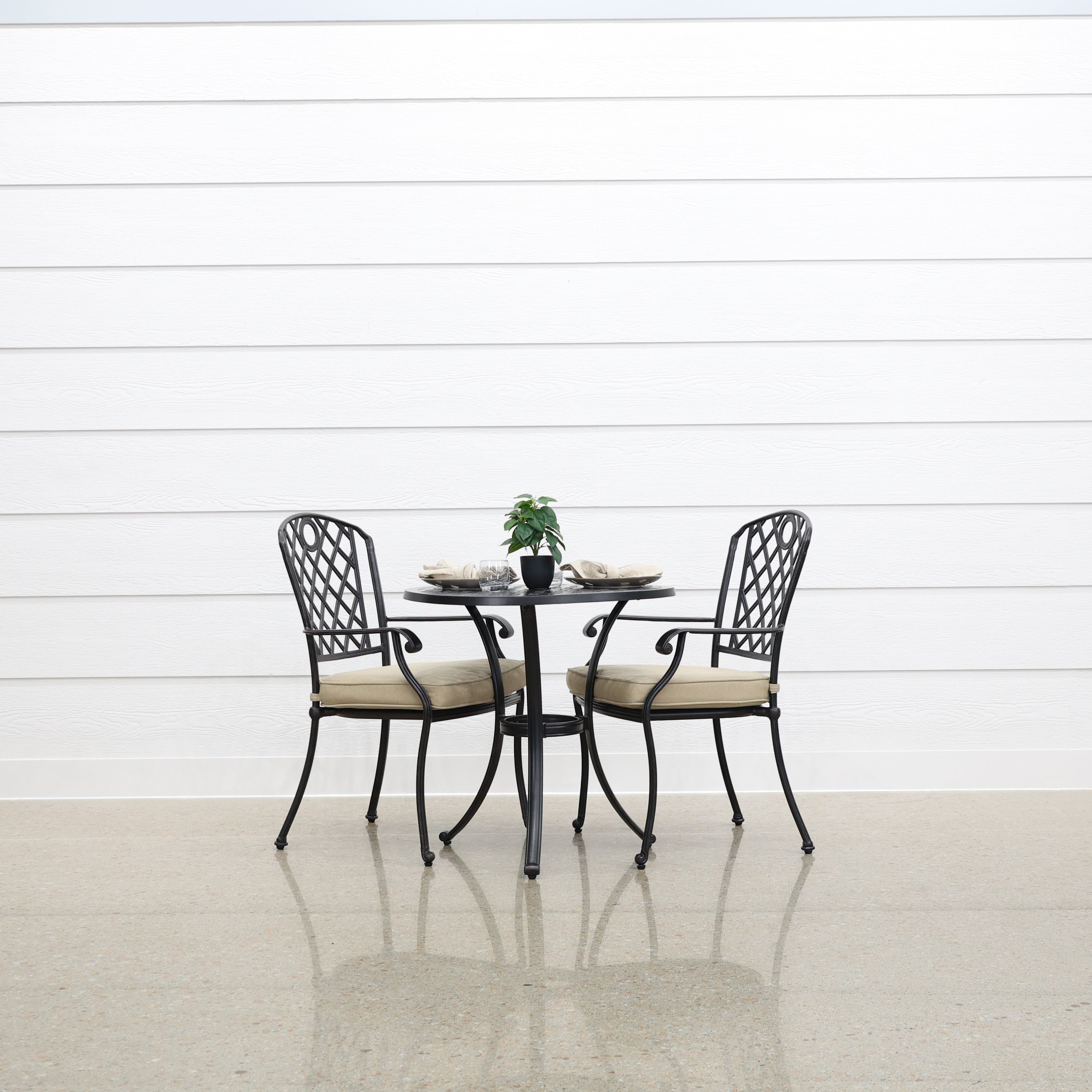 New Portarlington 3 Piece Casual Setting - Bronze