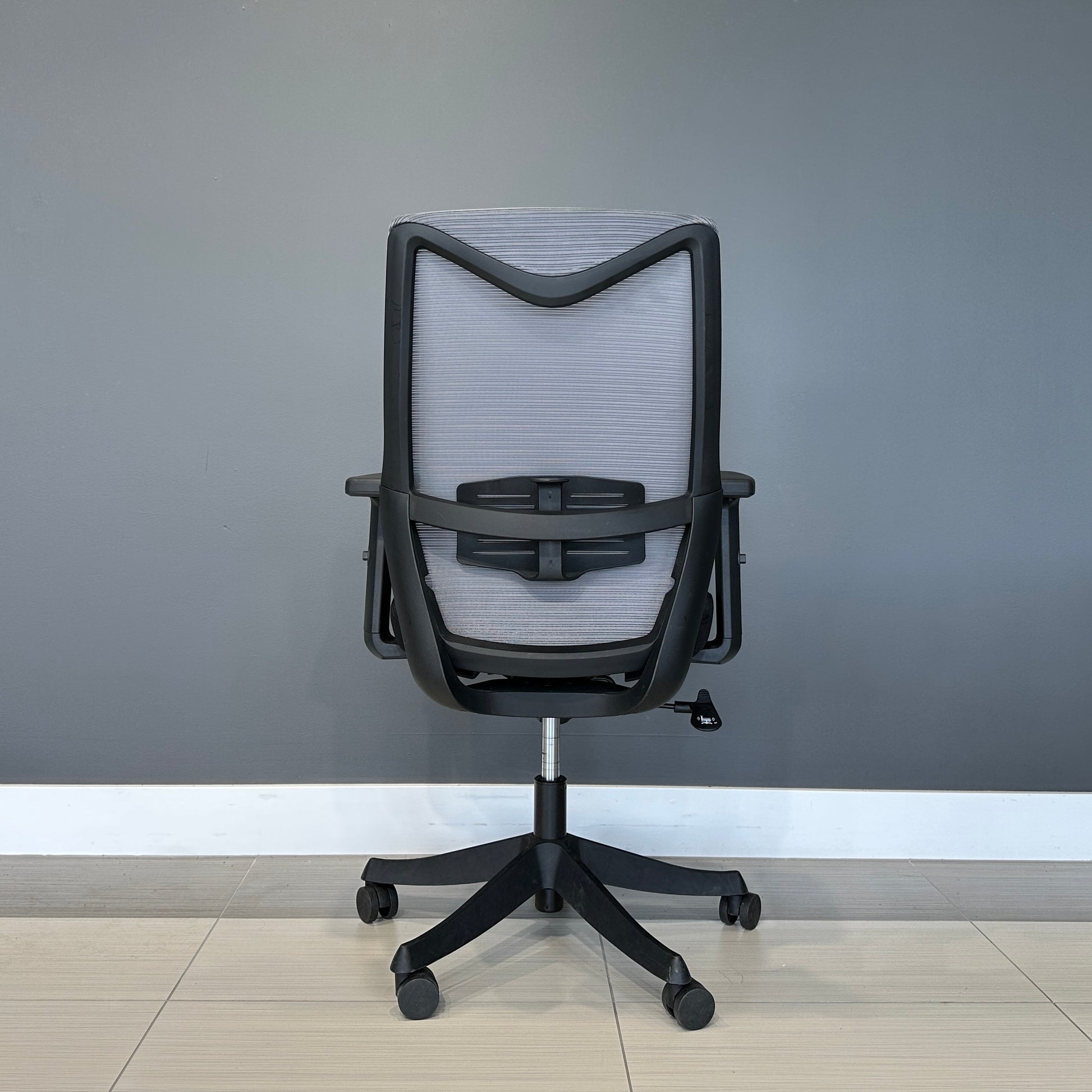 Executive Office Chair - Light Grey/ Black