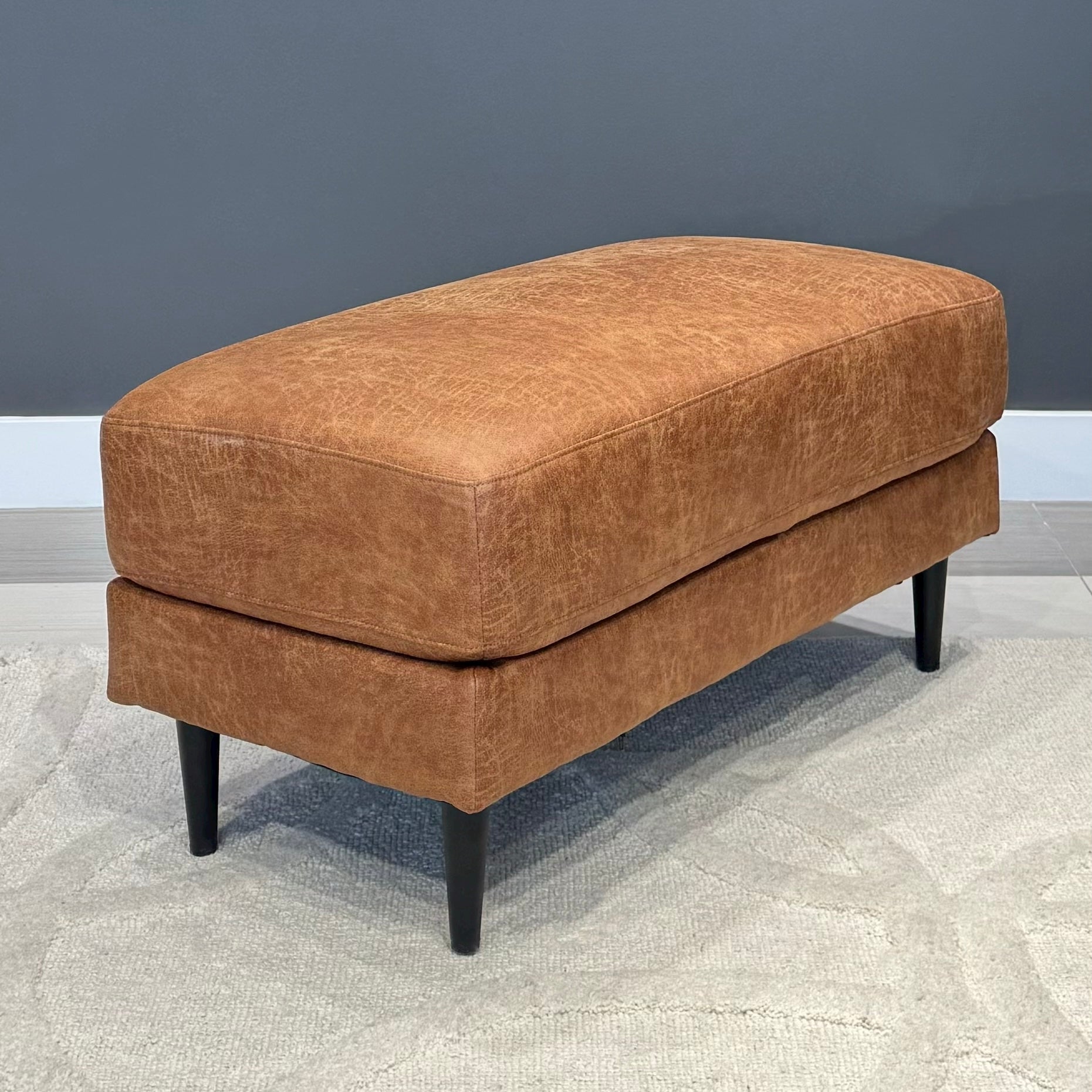 Canberra Ottoman - Highland Buff