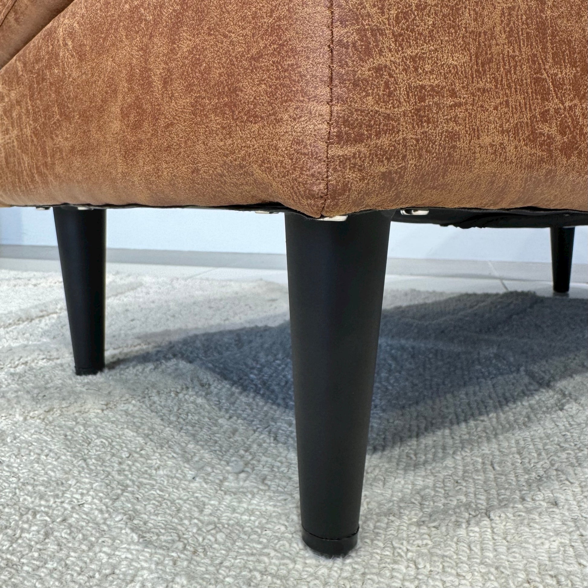 Canberra Ottoman - Highland Buff