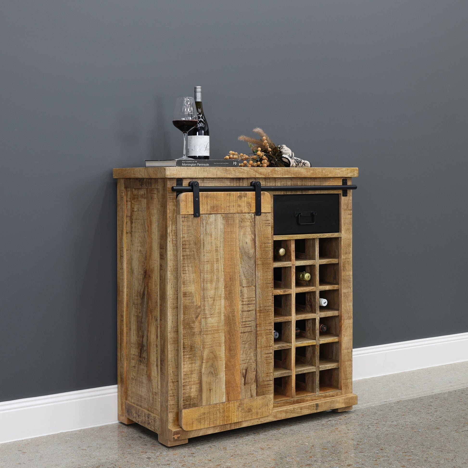 Farmhouse Wine Cabinet