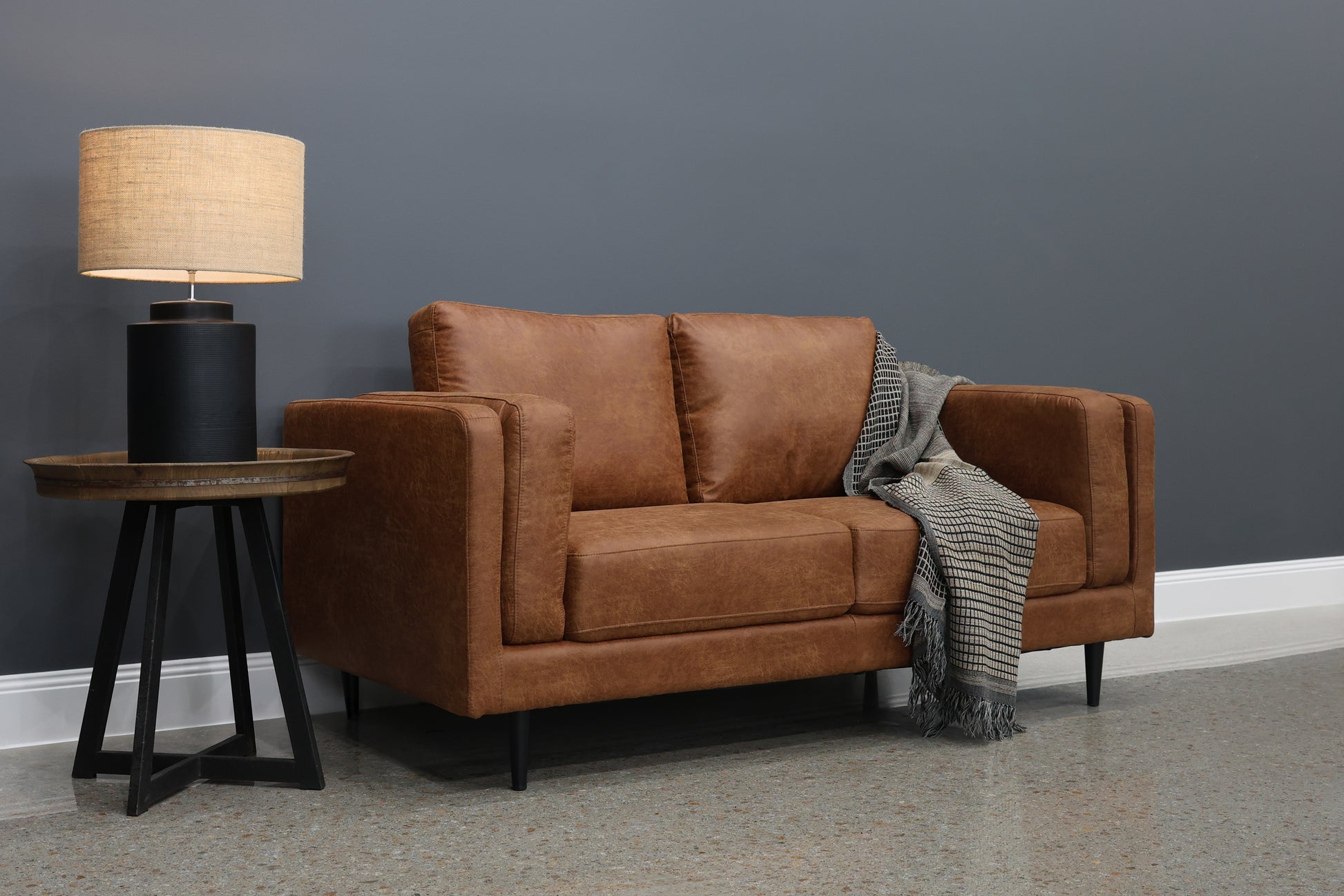 Canberra Loveseat - Highland Buff