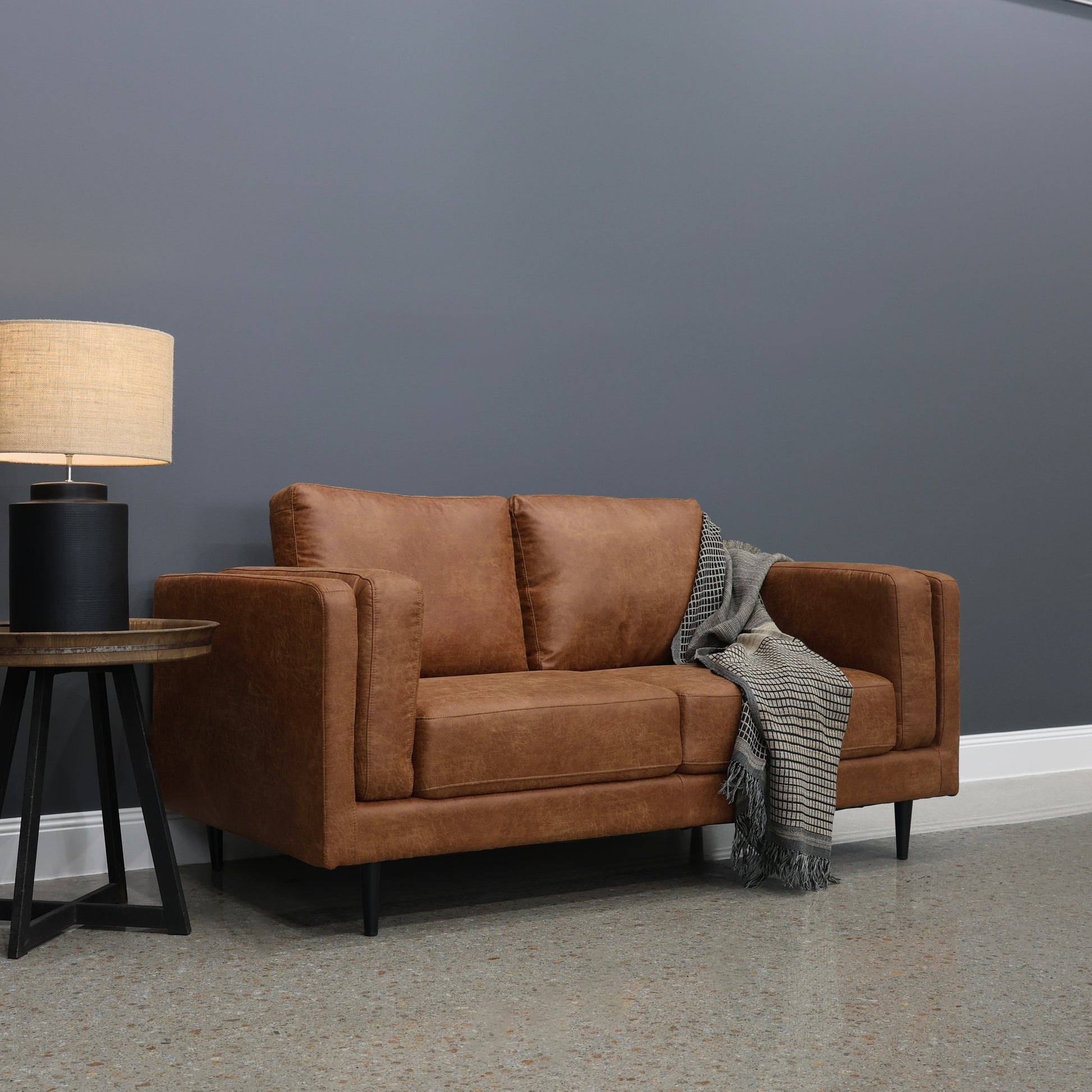 Canberra Loveseat - Highland Buff