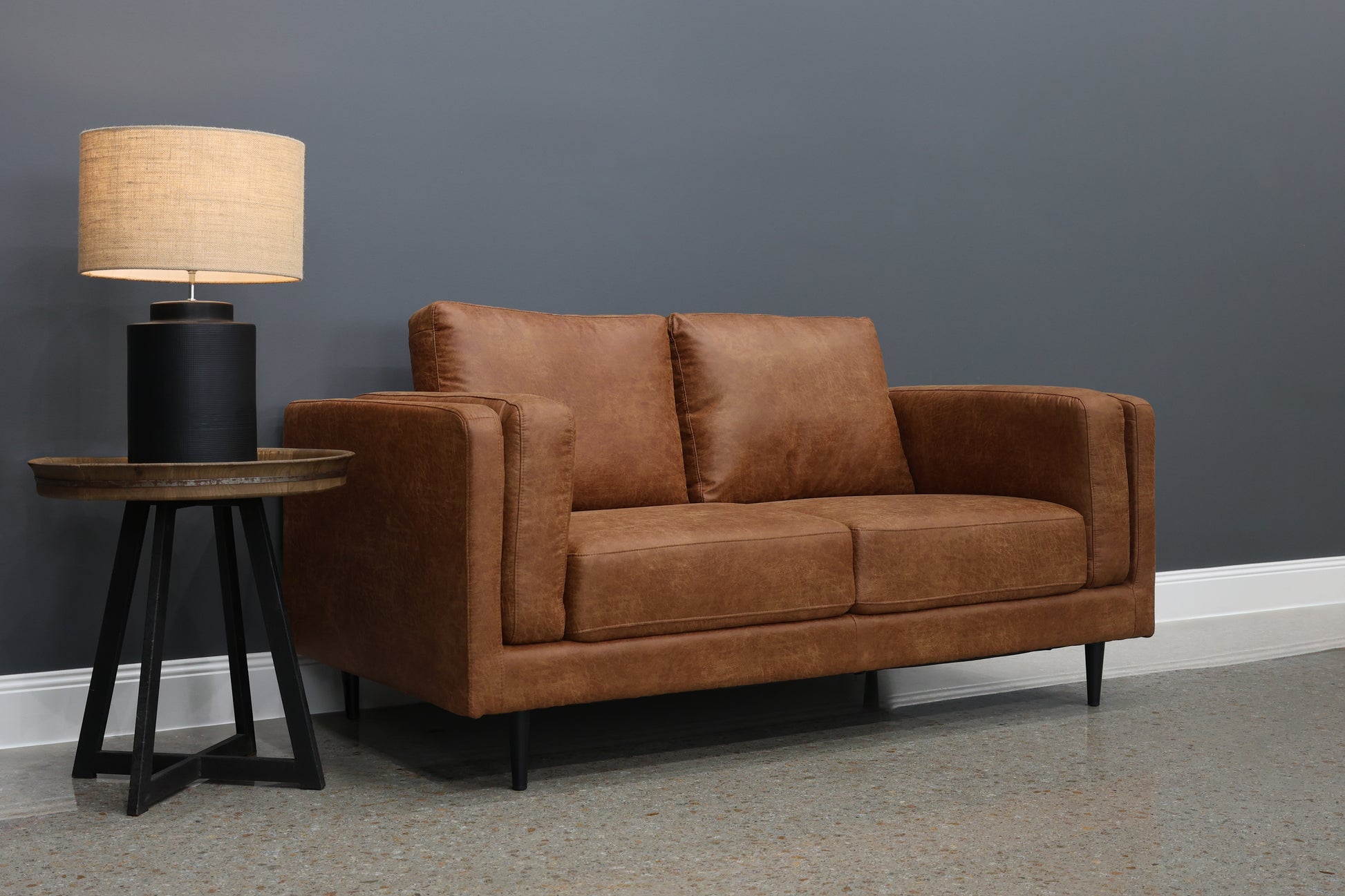 Canberra Loveseat - Highland Buff