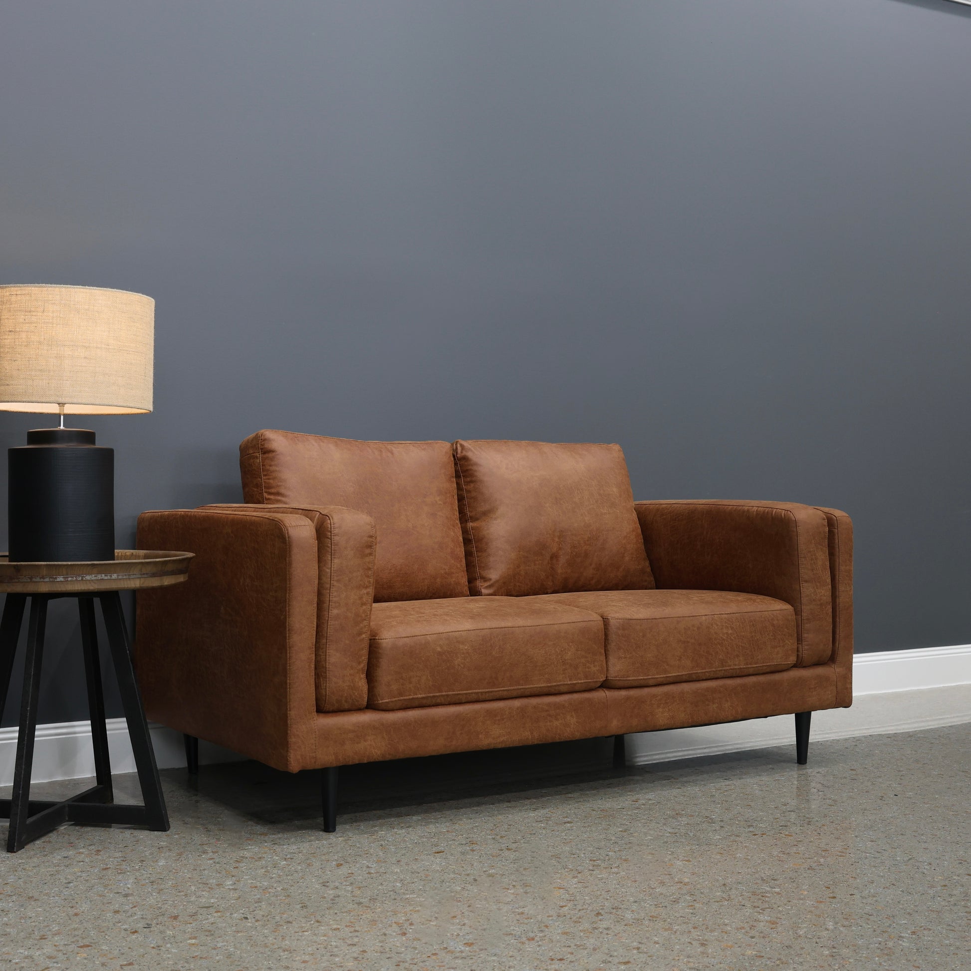 Canberra Loveseat - Highland Buff