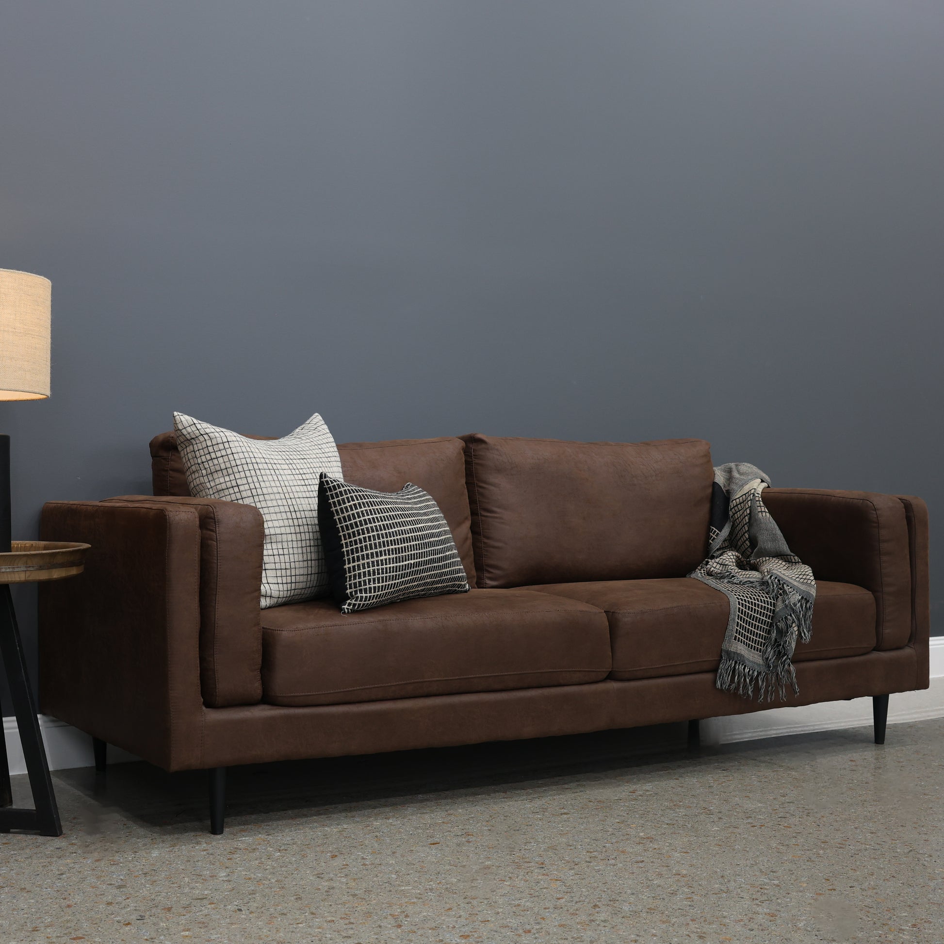 Canberra Sofa - Highland Chestnut