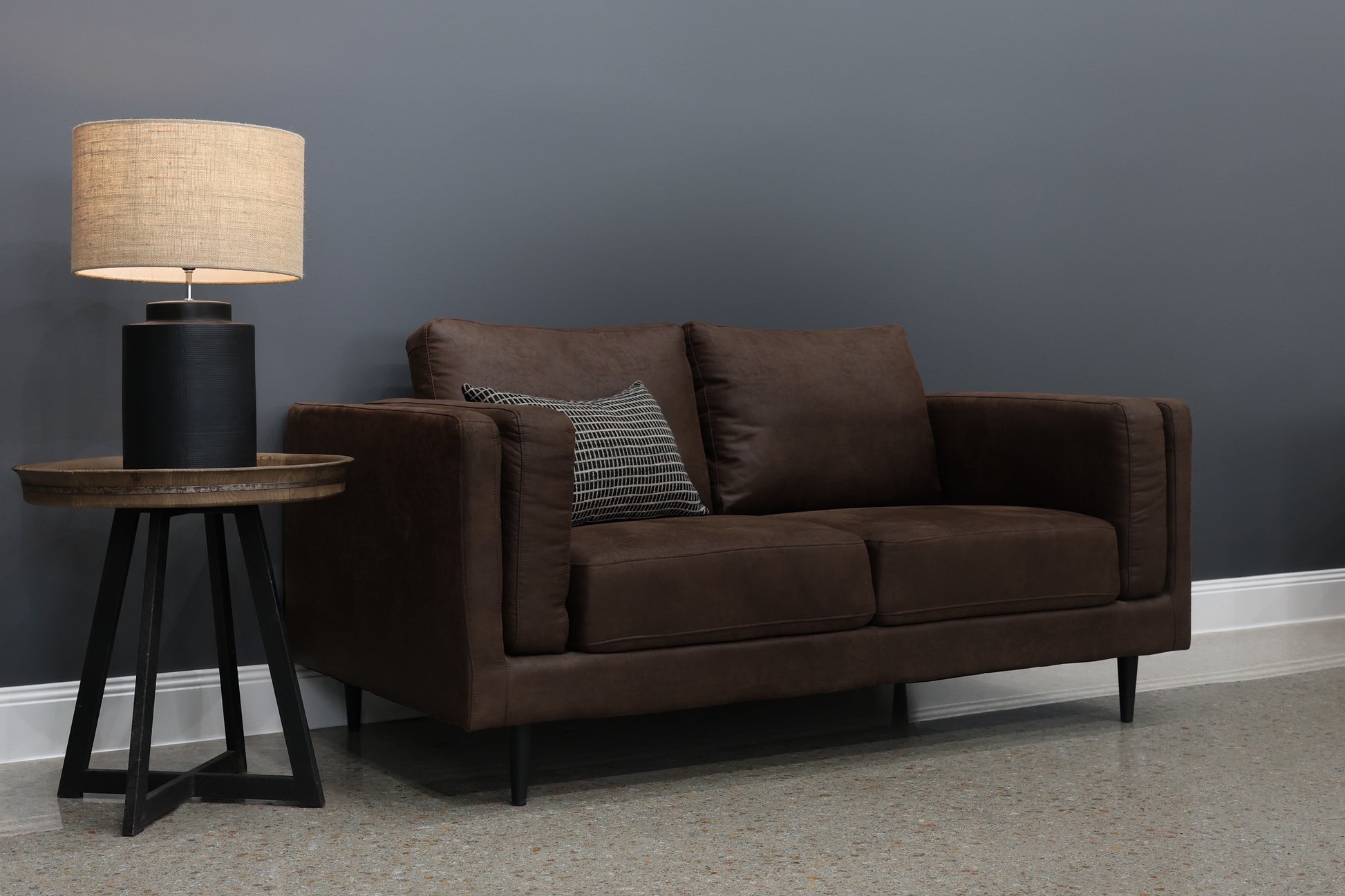 Canberra Loveseat - Highland Chestnut