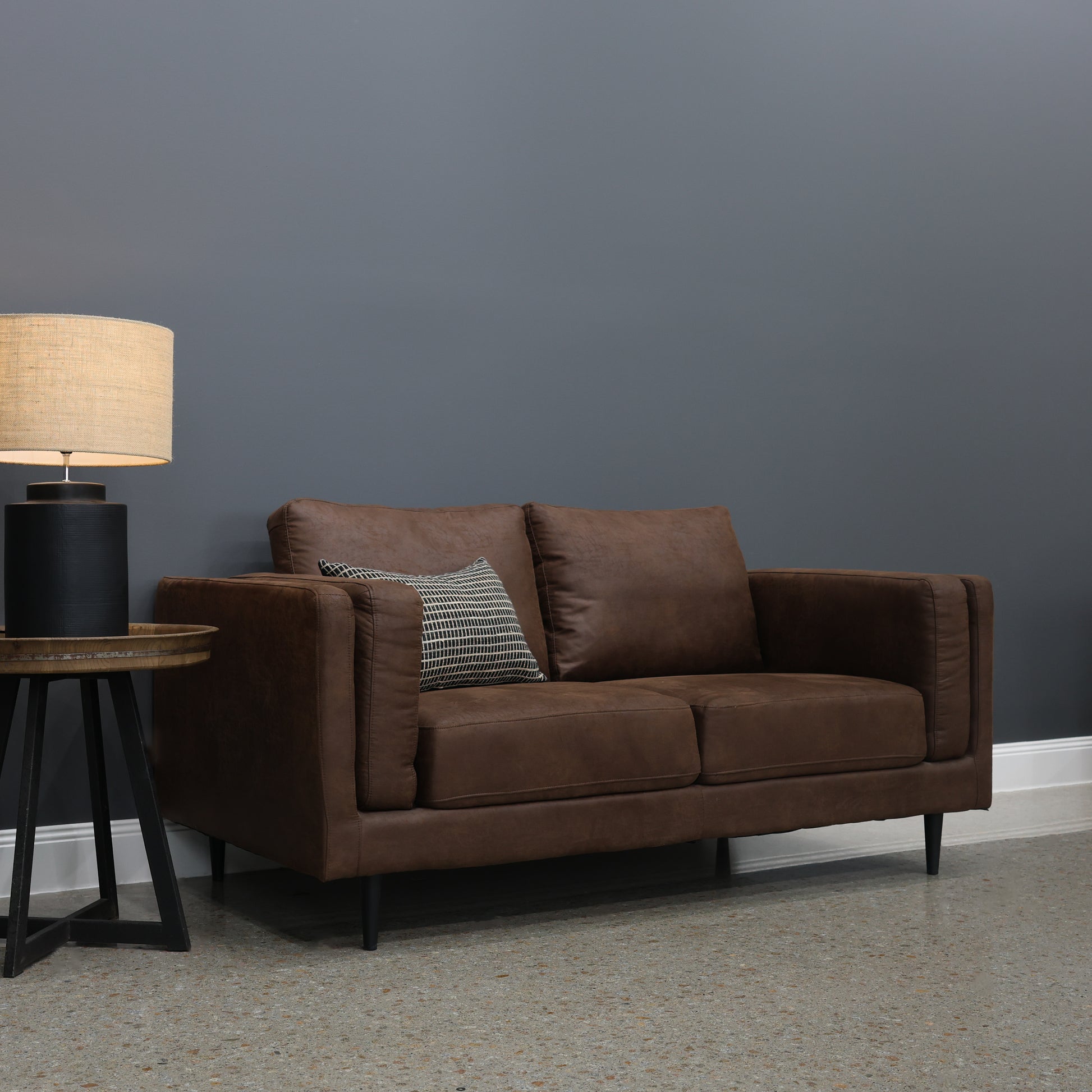 Canberra Loveseat - Highland Chestnut