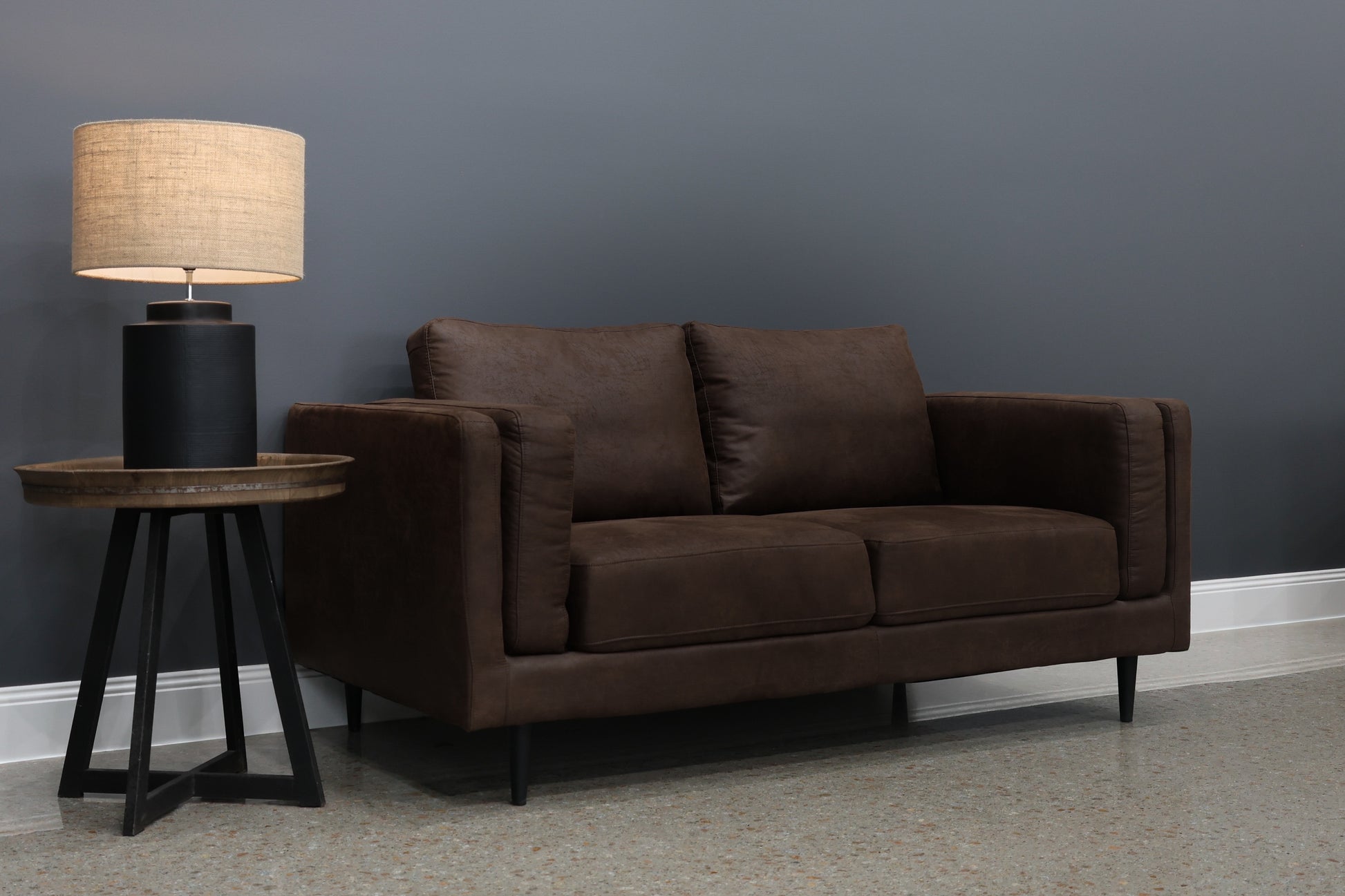 Canberra Loveseat - Highland Chestnut
