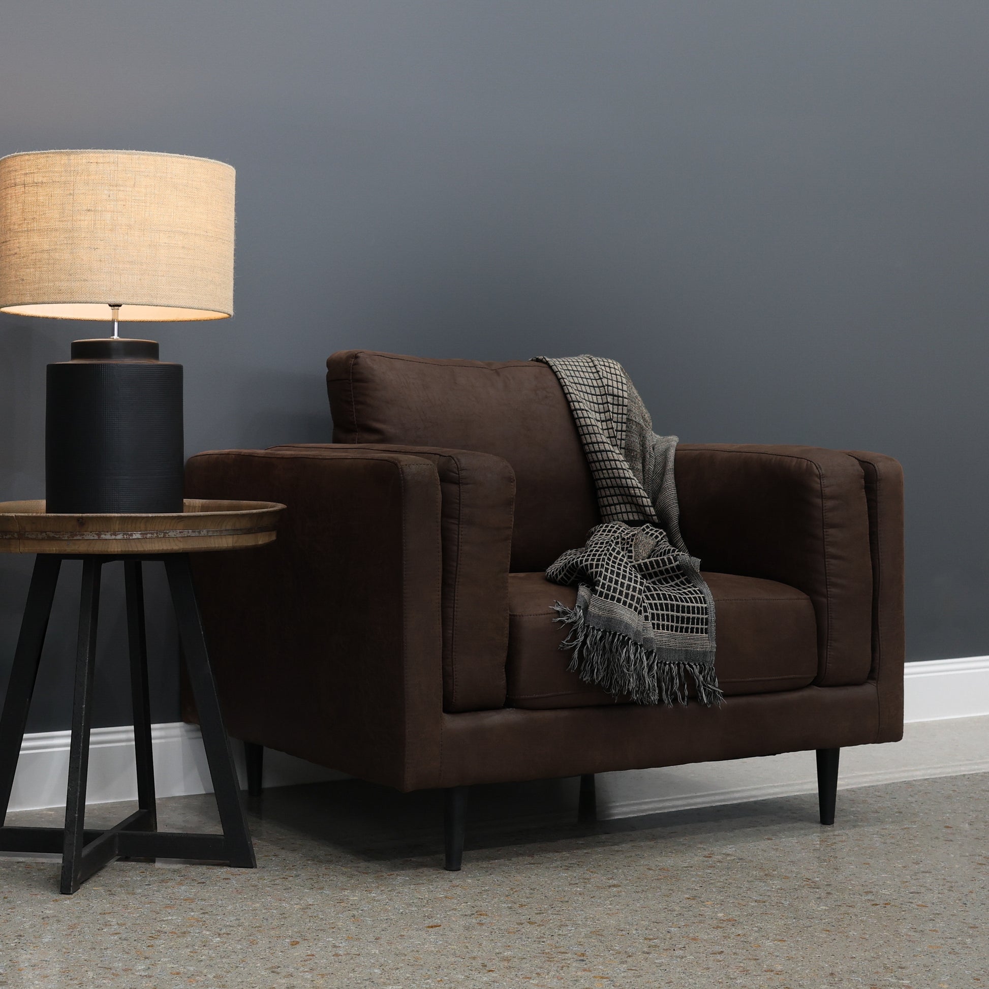 Canberra Armchair - Highland Chestnut