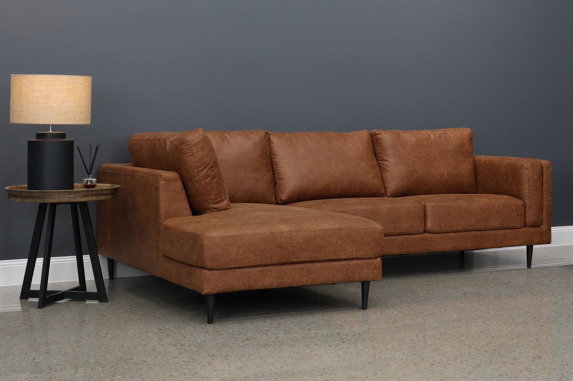 Canberra Sofa Chaise - Highland Buff