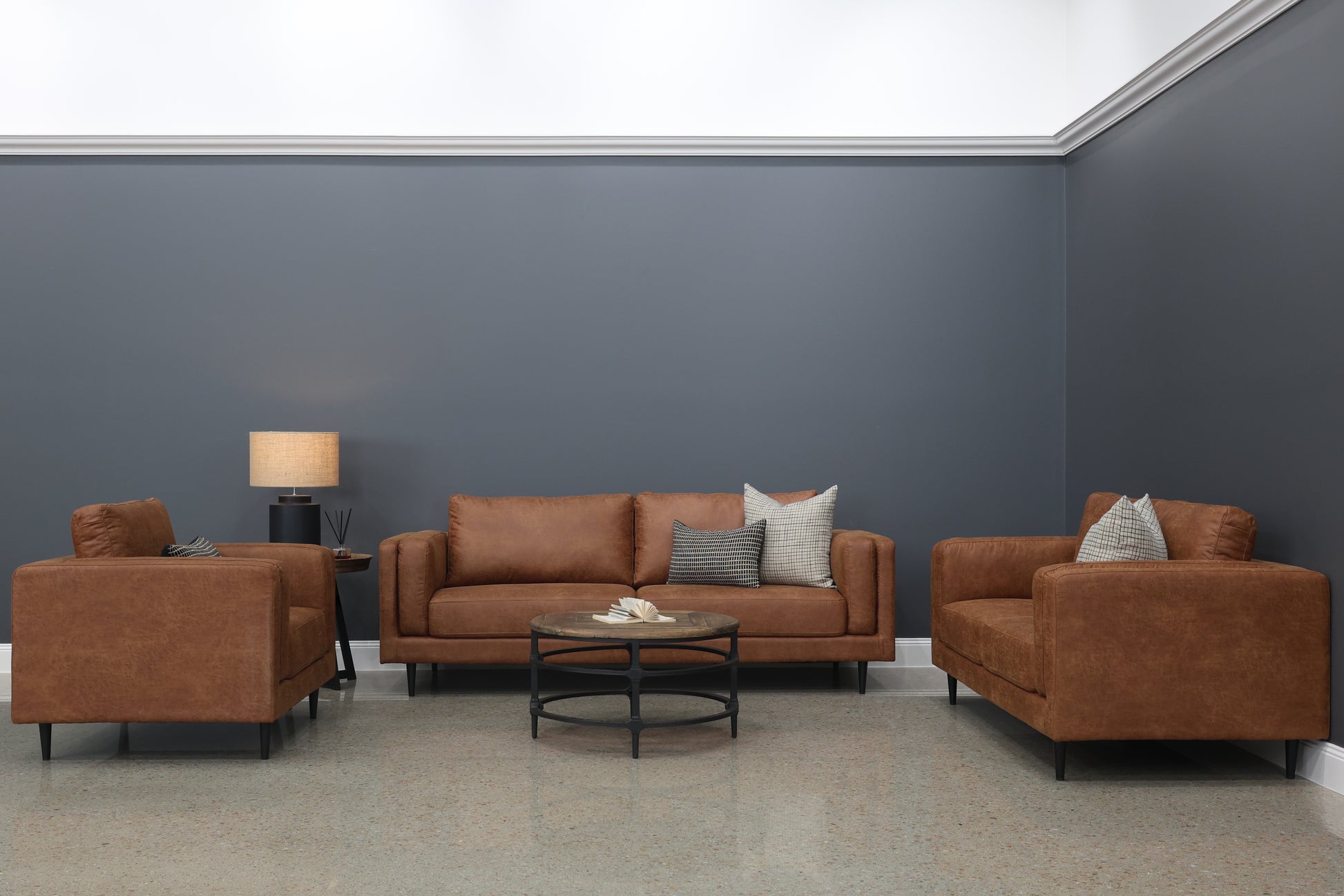 Canberra Armchair - Highland Buff