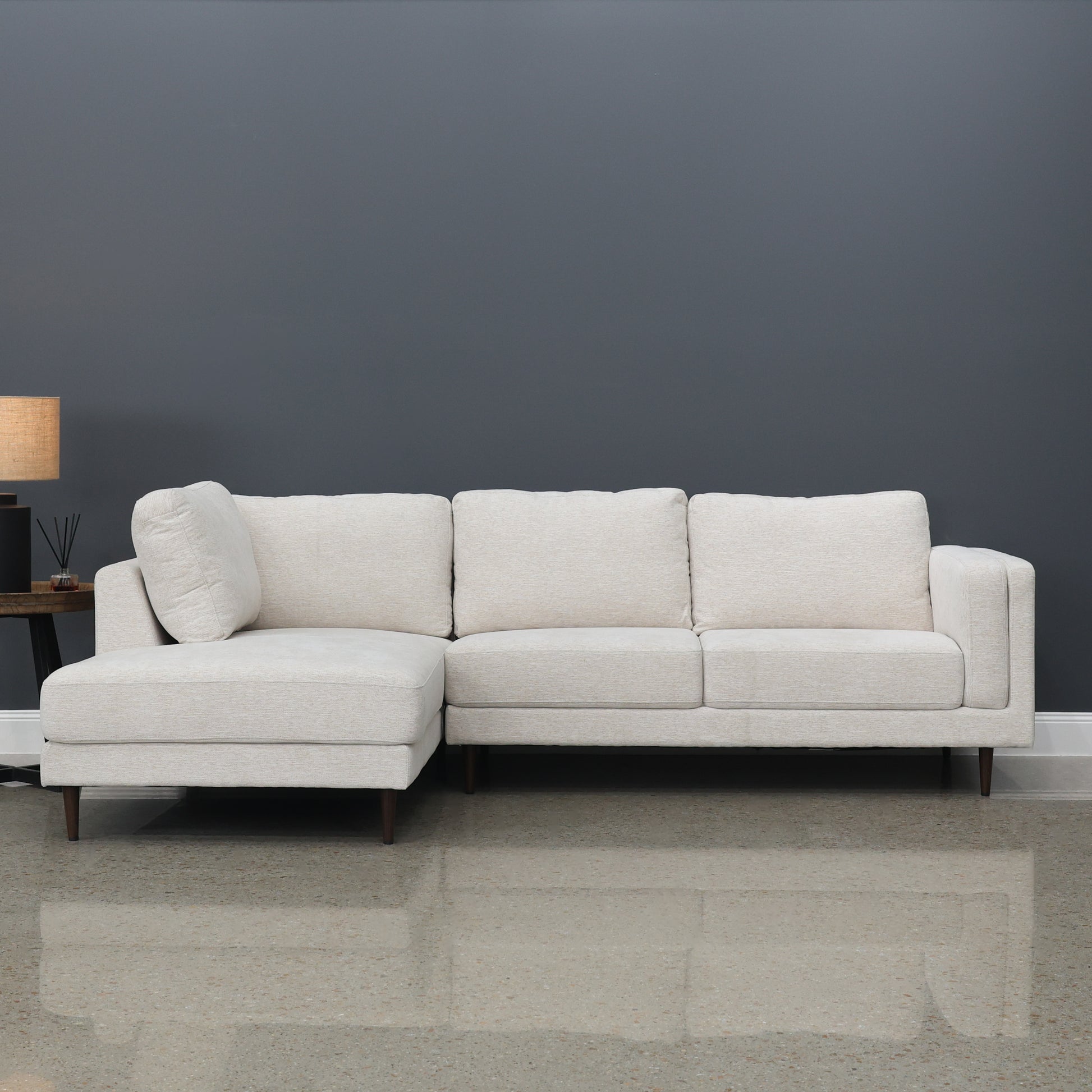 Canberra Sofa Chaise - Natural