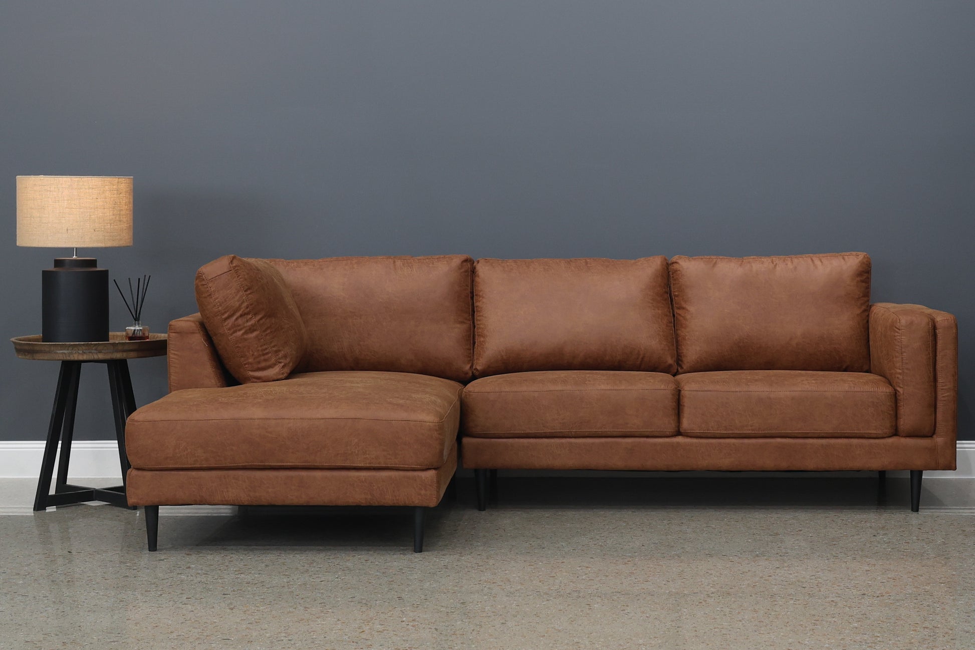 Canberra Sofa Chaise - Highland Buff