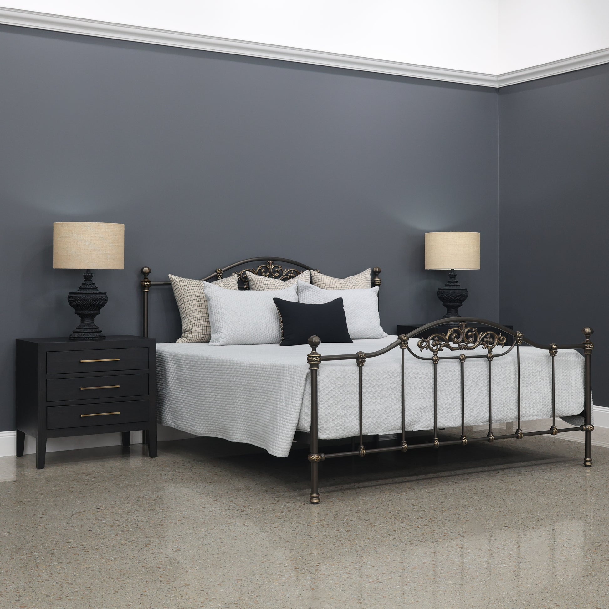 Wentworth Wrought Iron Bed
