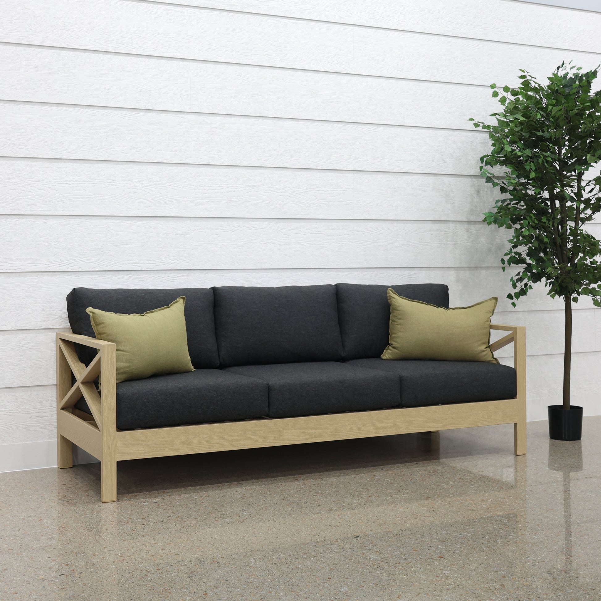 Kingscliff Sofa - Natural Light Oak