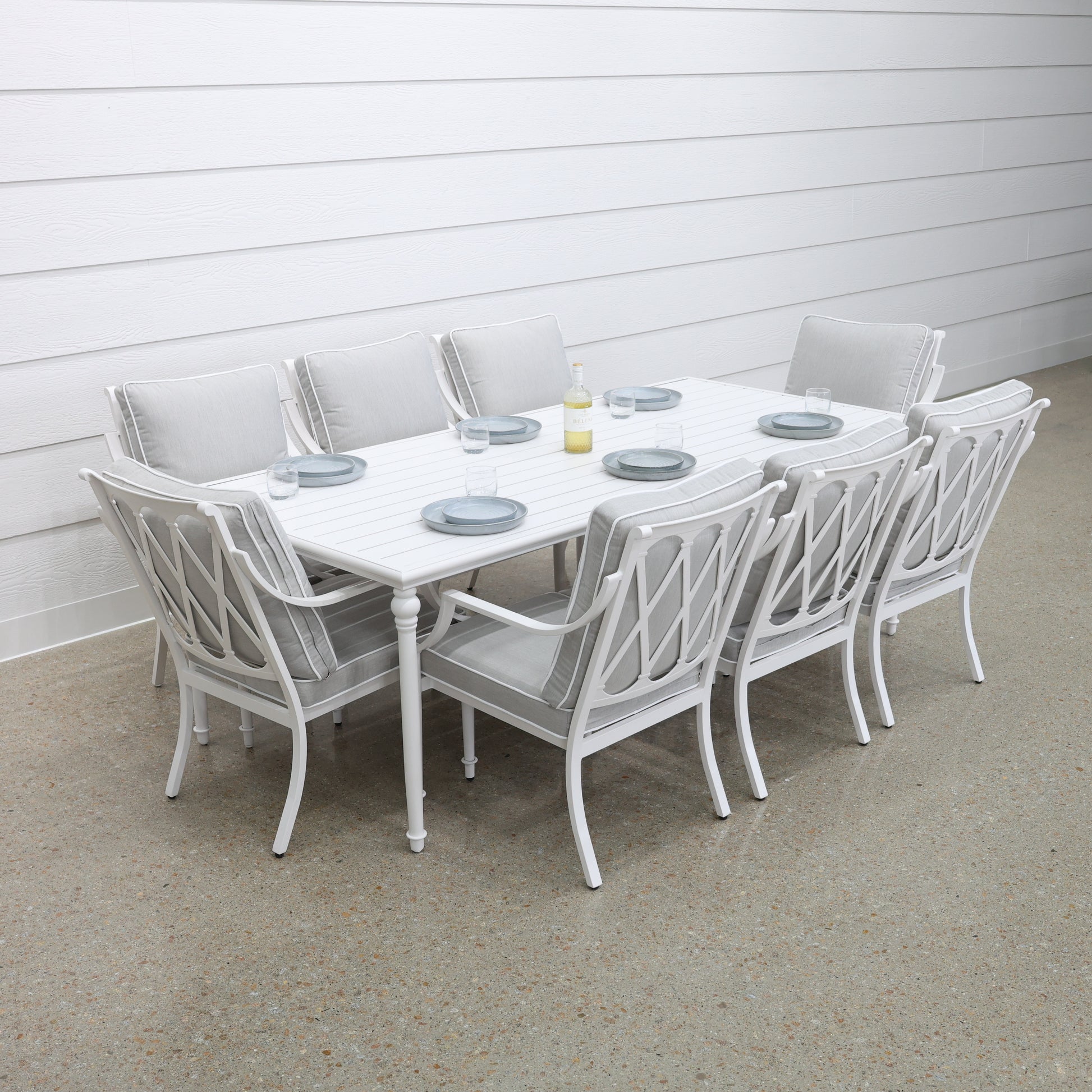 Elmore Dining Table - White