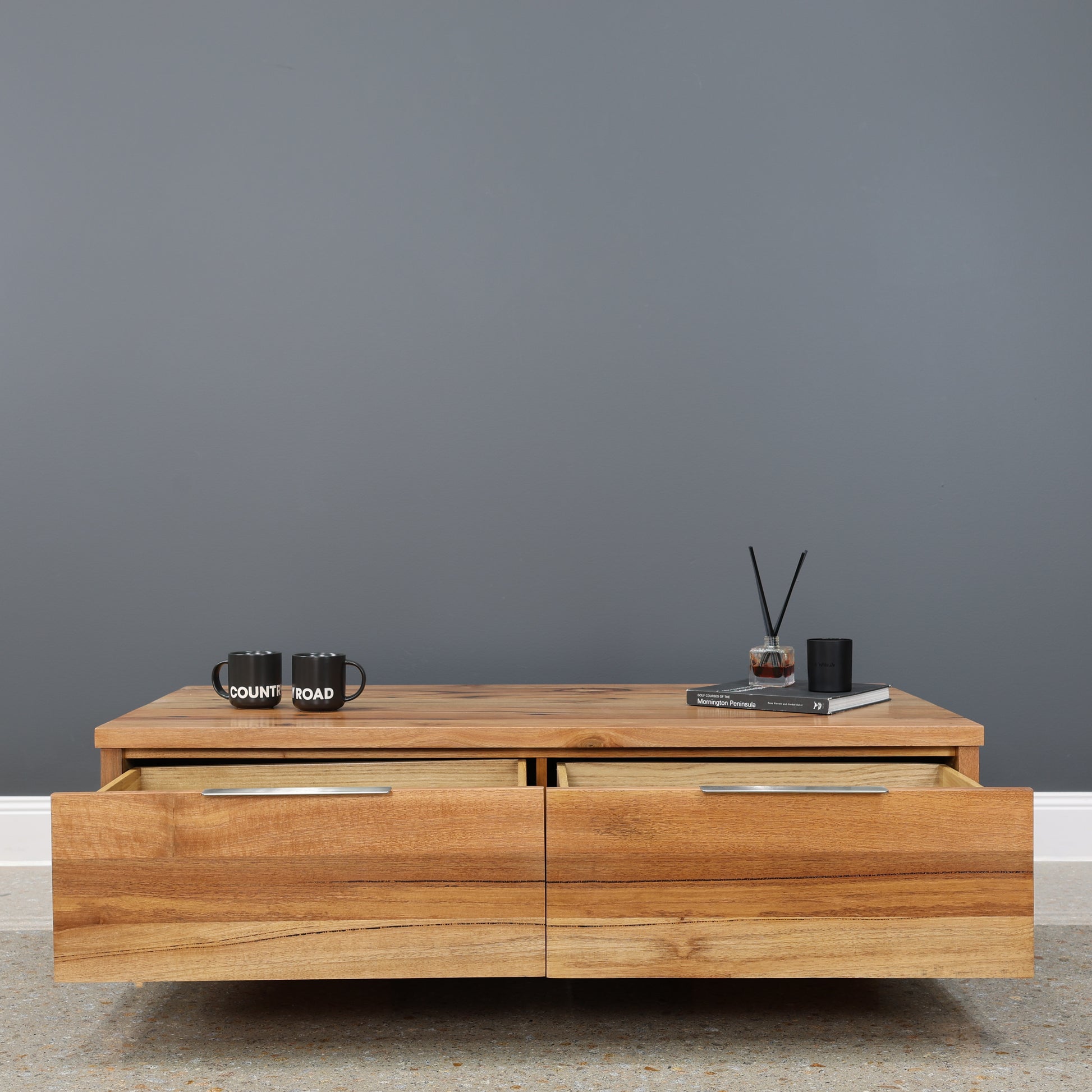 The Marri Wood Coffee Table 140cm