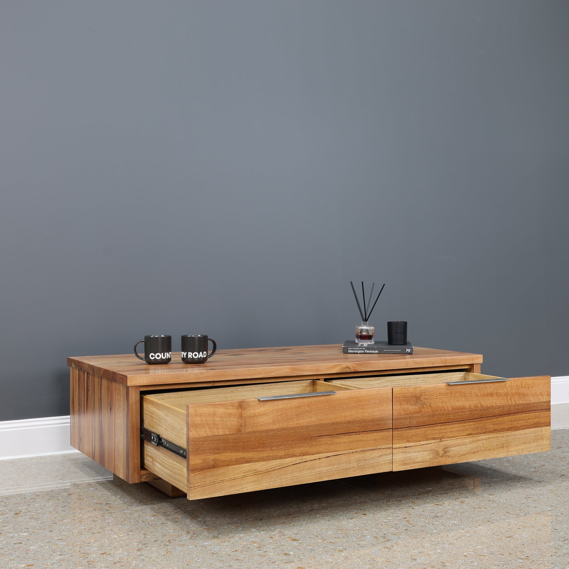 The Marri Wood Coffee Table 140cm