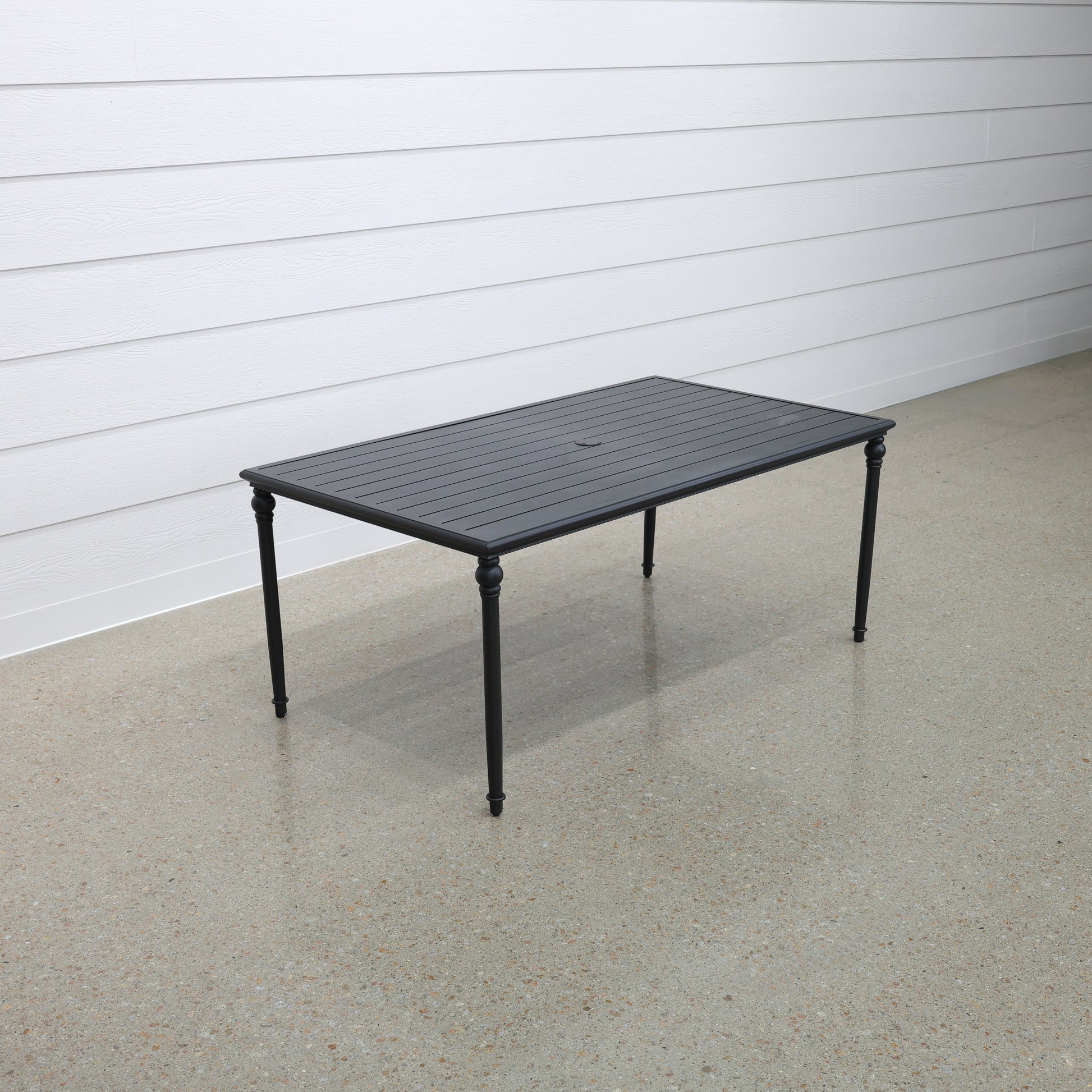 Elmore Dining Table - Rustic Black