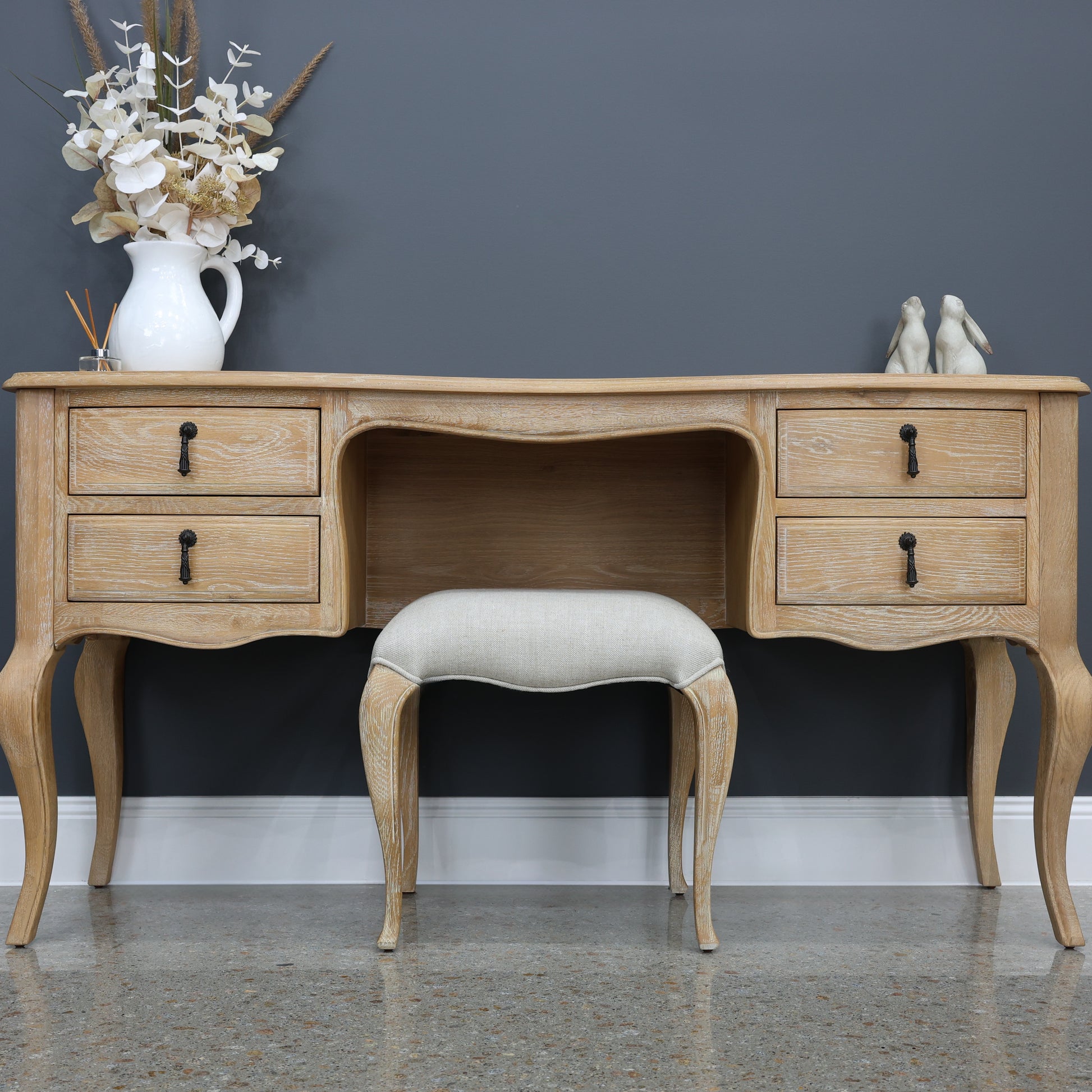 Mt Eden Fabric Stool