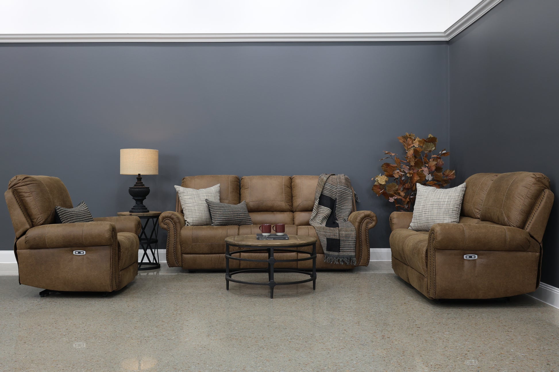 Laura 3 Seater Electric Sofa