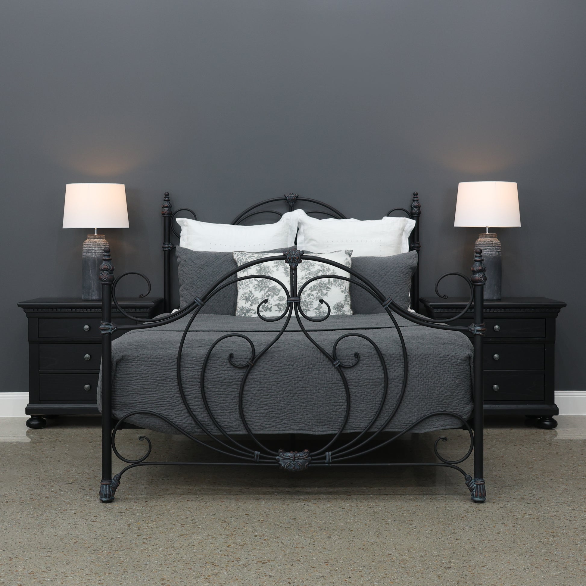 Mitchell Wrought Iron Bed
