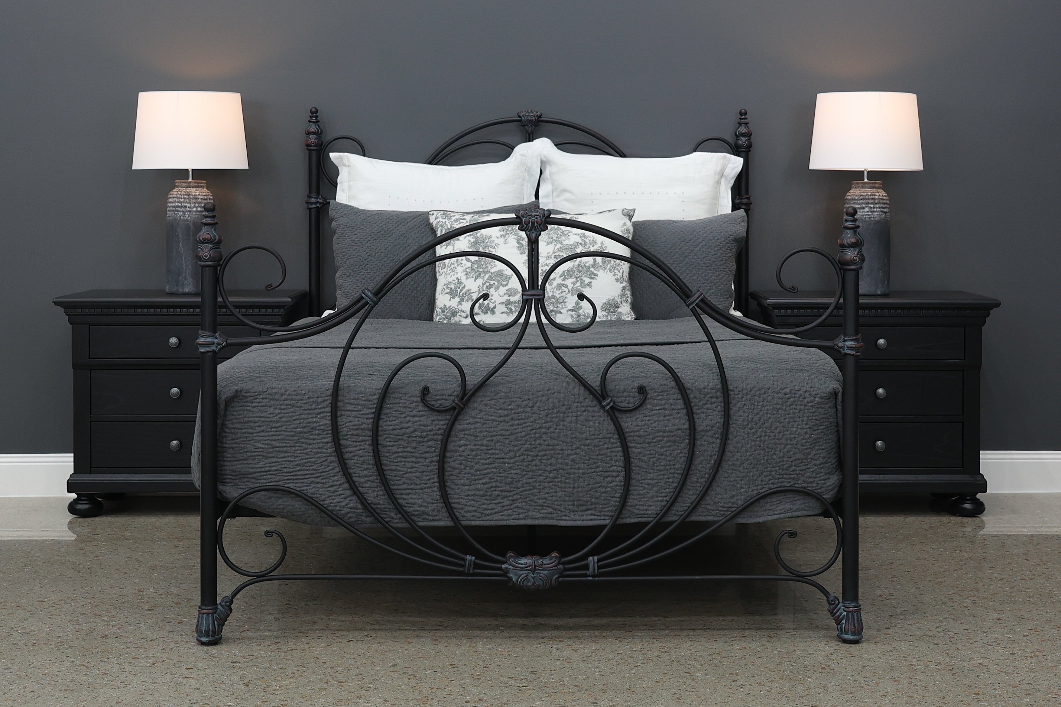 Mitchell Wrought Iron Bed