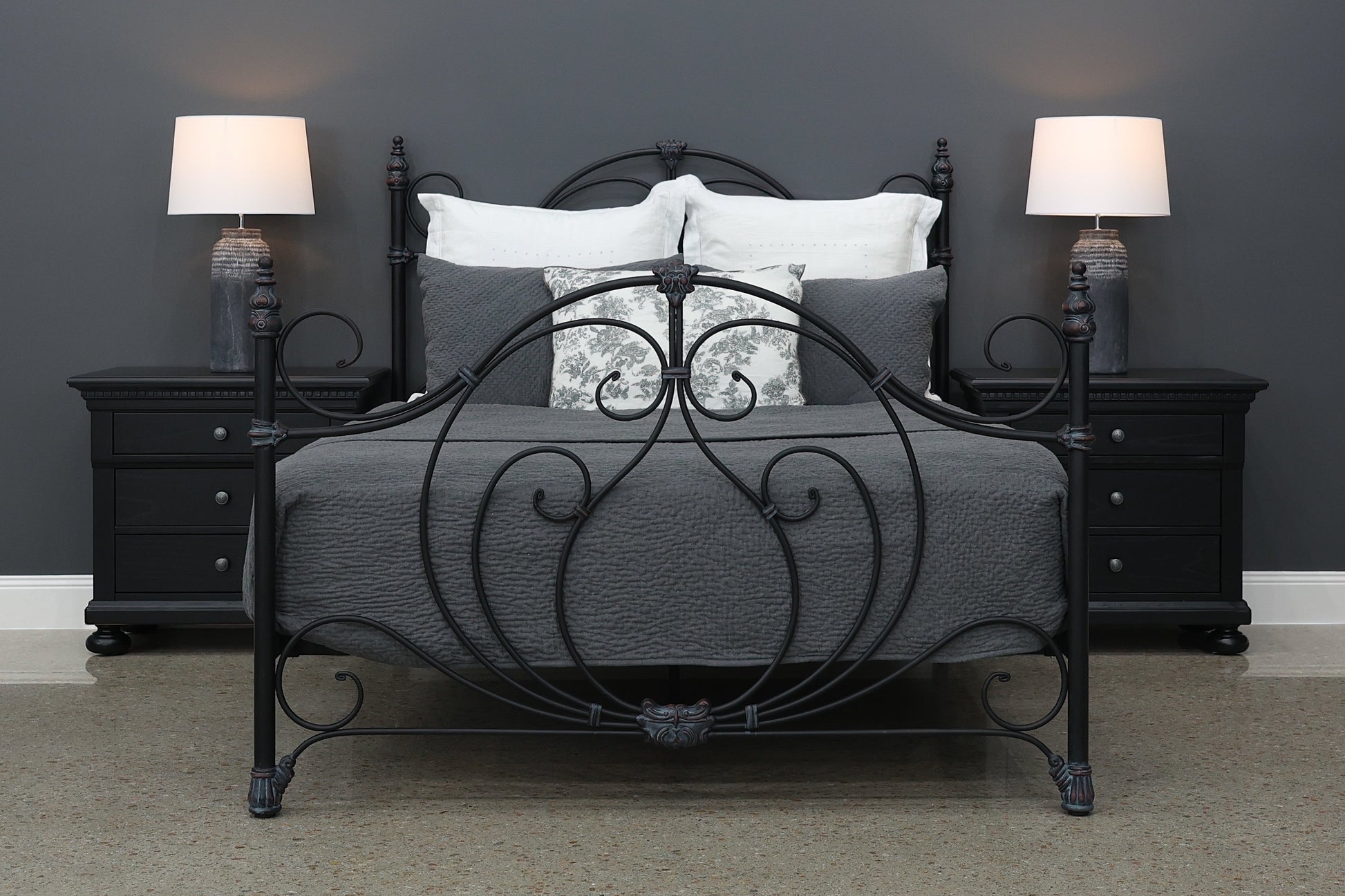 Mitchell Wrought Iron Bed
