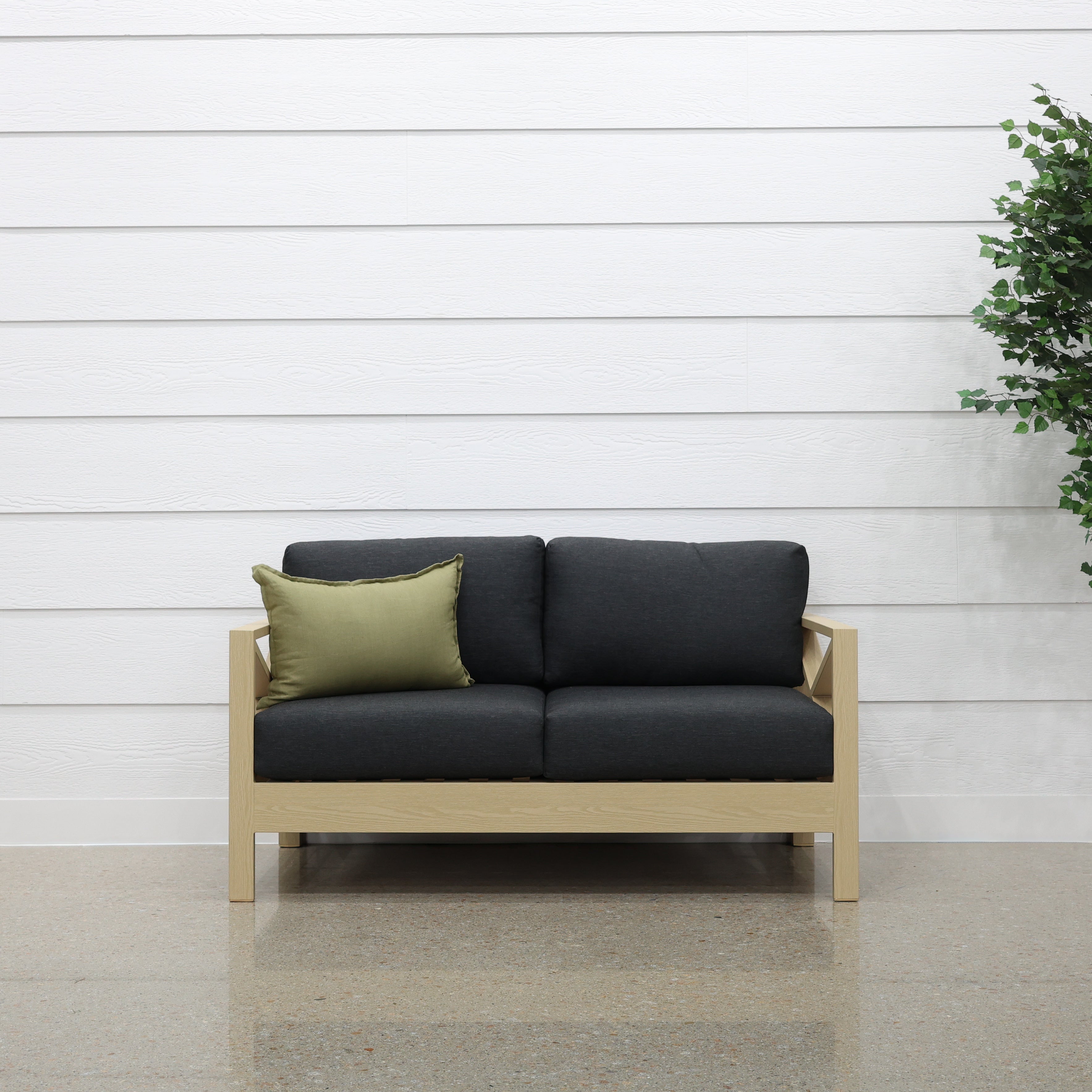 Kingscliff Loveseat - Natural Light Oak